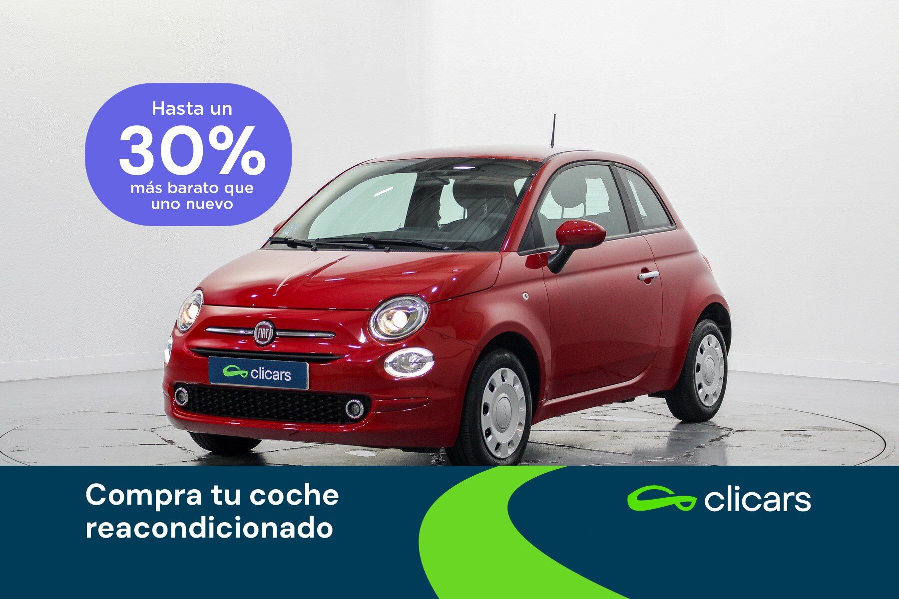 FIAT 500 (500 1.0 Hybrid Cult 52kW) en Madrid