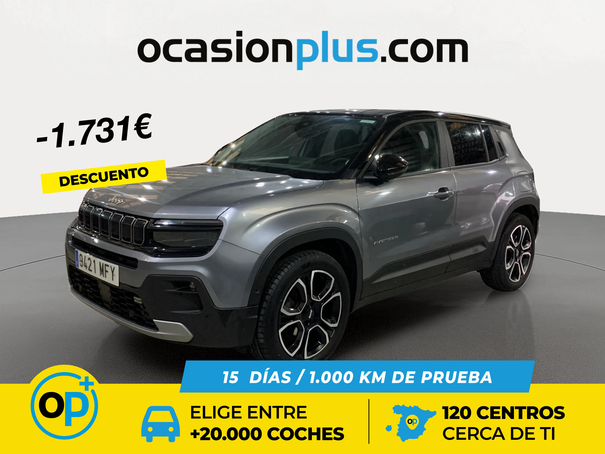 JEEP Avenger (1.2 G Summit 74 kW (100 CV)) en Madrid