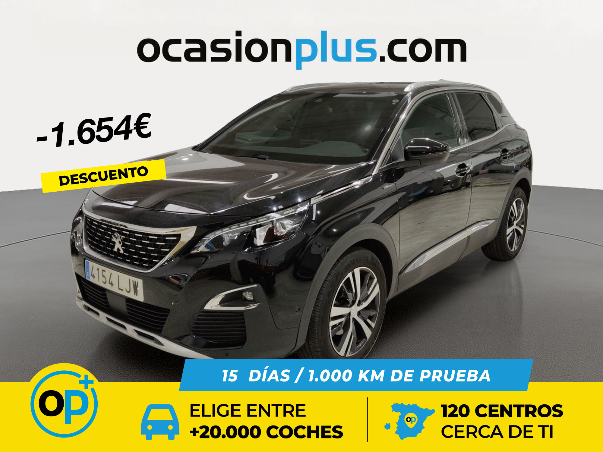 PEUGEOT 3008 (BlueHDI 130 S&S GT Line EAT8 96 kW (130 CV)) en Madrid