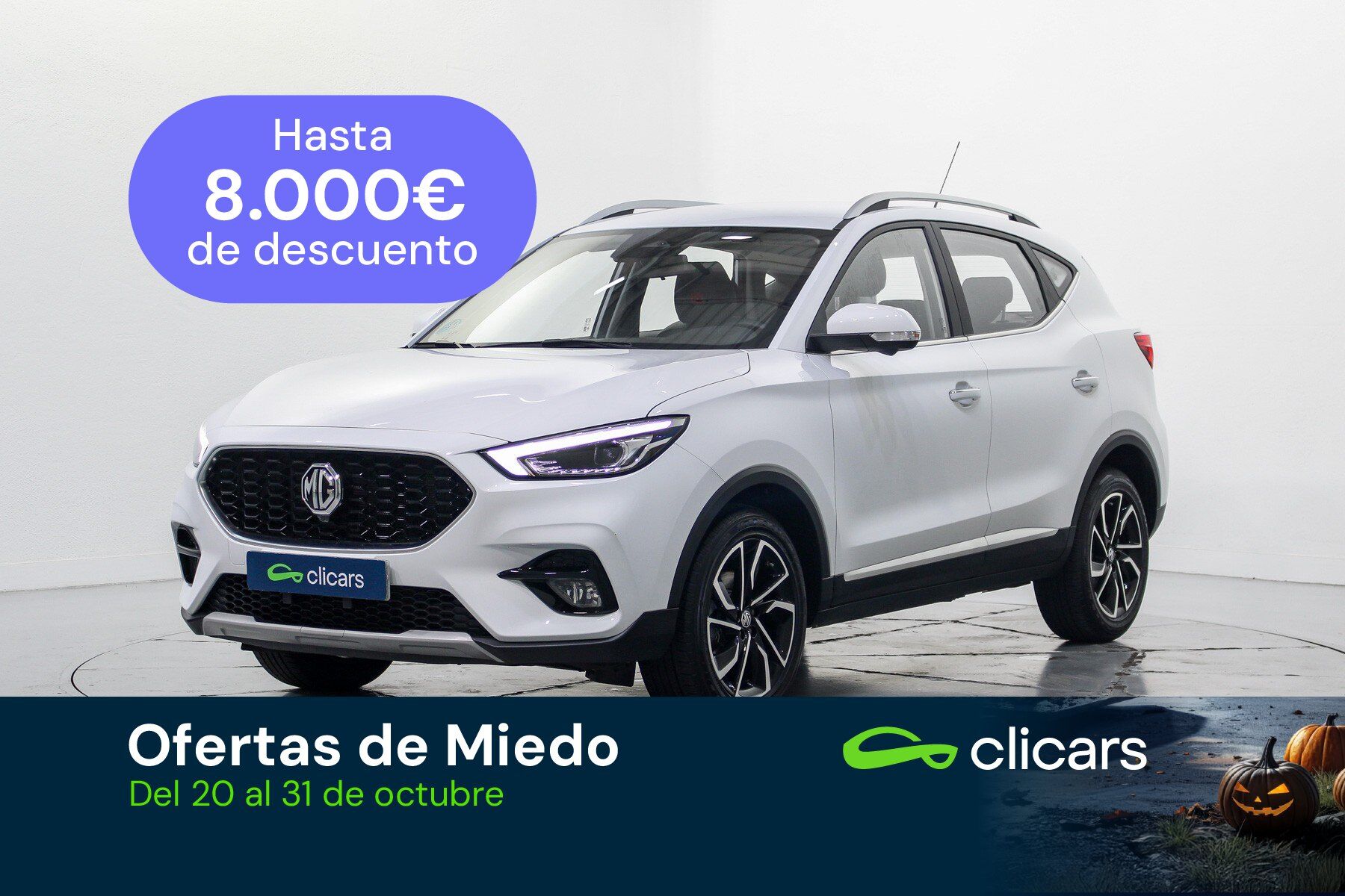 MG ZS (ZS 1.5 VTi-Tech Luxury 78kW) en Madrid