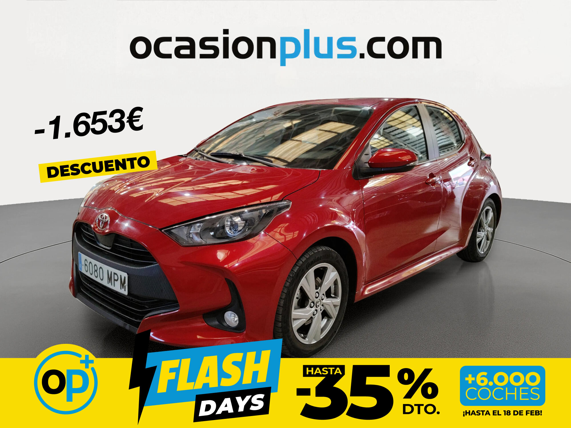 Foto del TOYOTA Yaris 120H 1.5 Active Plus