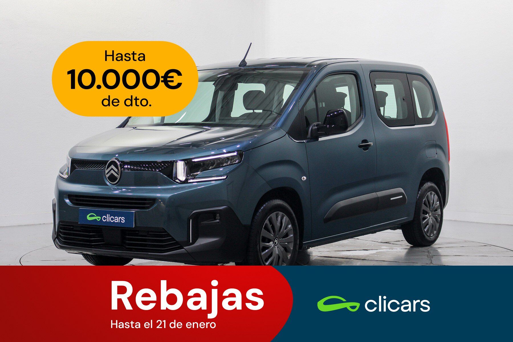 CITROEN Berlingo (Berlingo BlueHDi S&S Talla M Plus 100) en Madrid