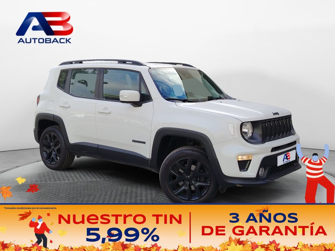 JEEP Renegade (2.0 Mjet 103kW (140CV) Night Eagle 4x4) en Madrid