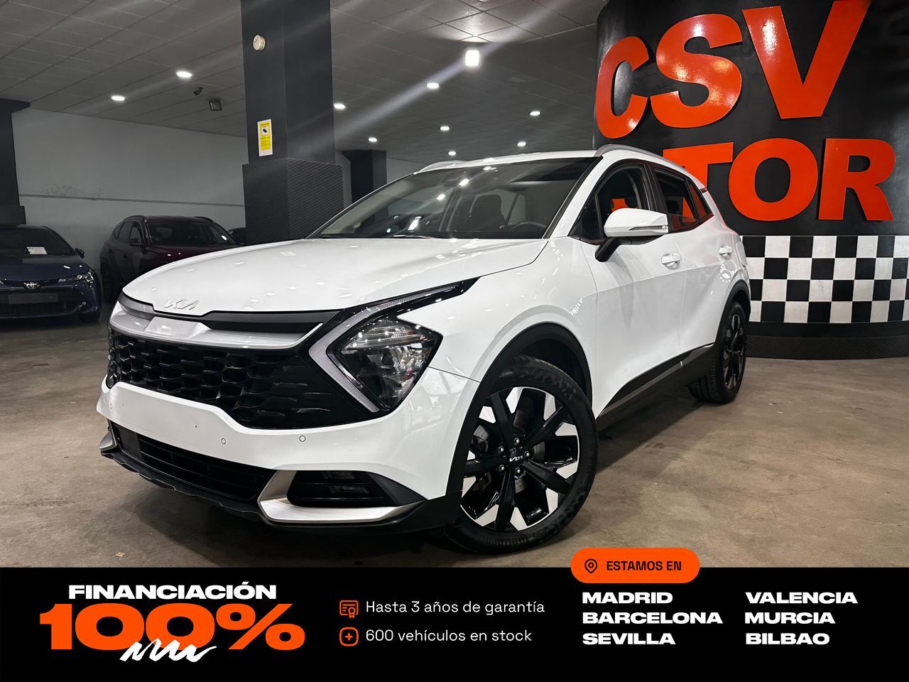 KIA Sportage (1.6 T-GDi PHEV 198kW (265CV) Drive 4x4) en Madrid