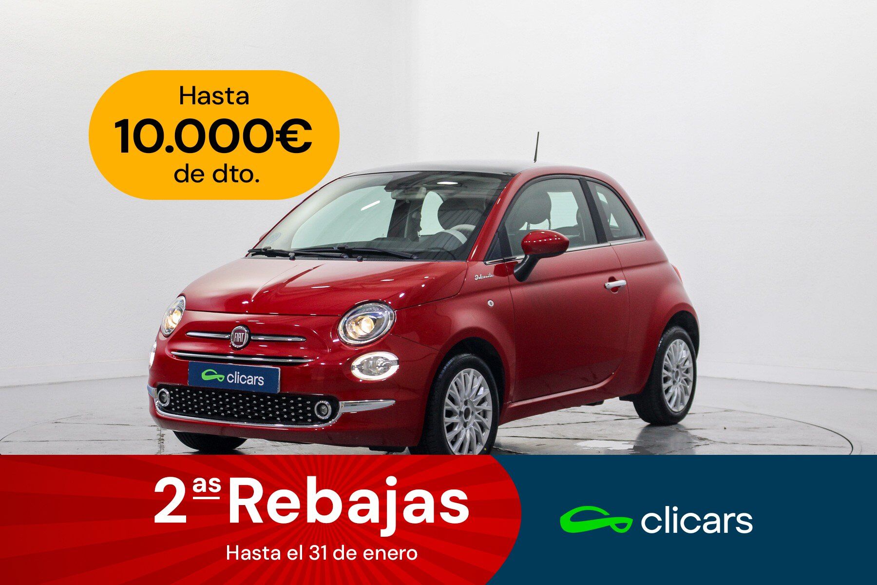 FIAT 500 (500 1.0 Hybrid Dolcevita 52kW) en Madrid