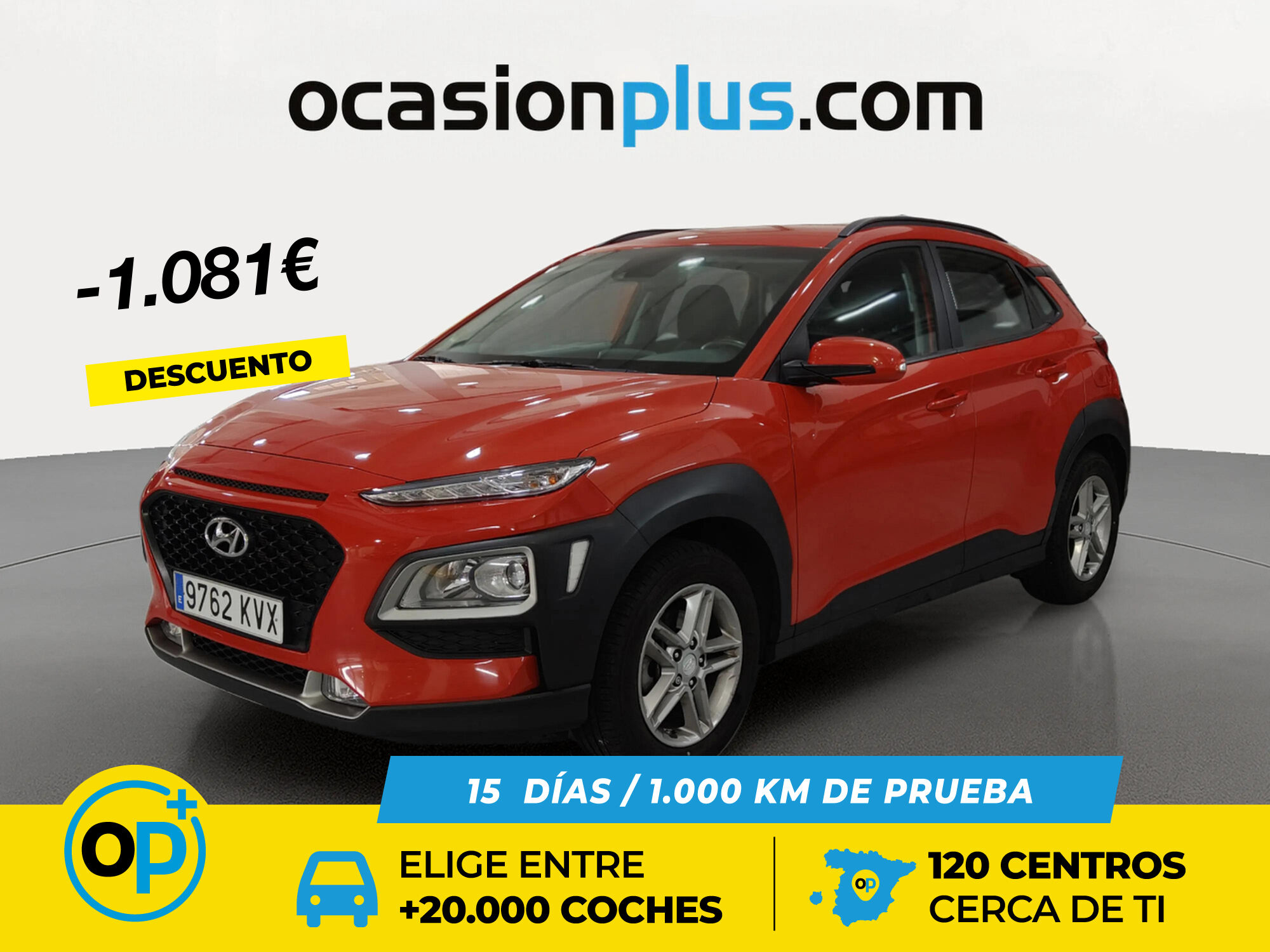 HYUNDAI Kona (1.0 TGDI Klass 4x2 88 kW (120 CV)) en Palmas, Las