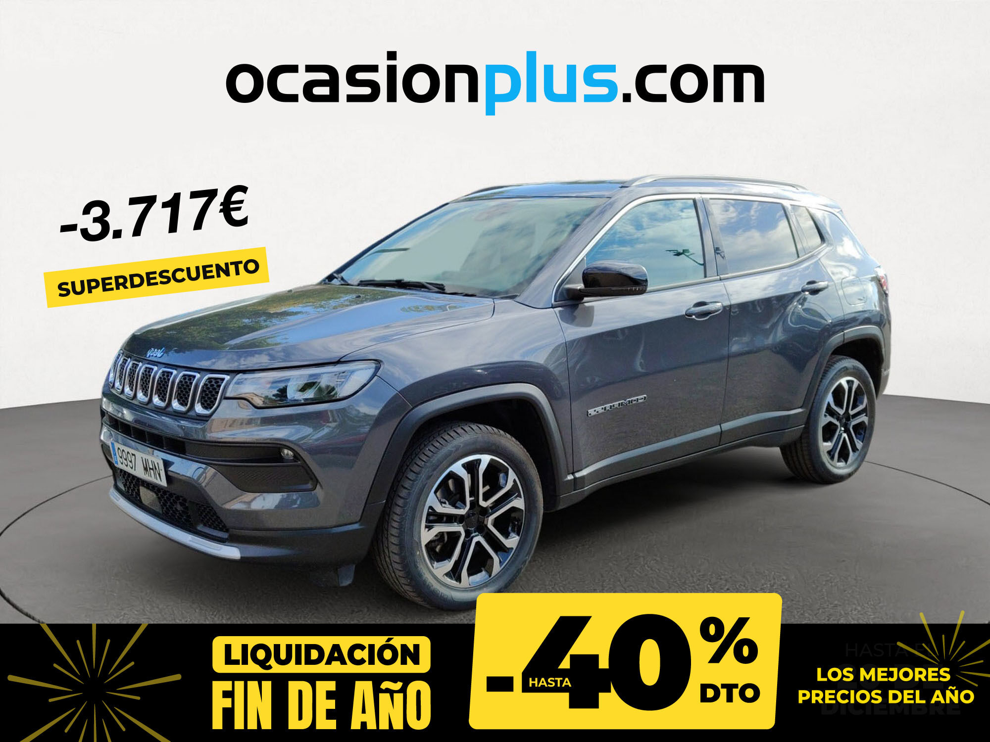 JEEP Compass (1.3 PHEV Limited AWD AT 140 kW (190 CV)) en Madrid