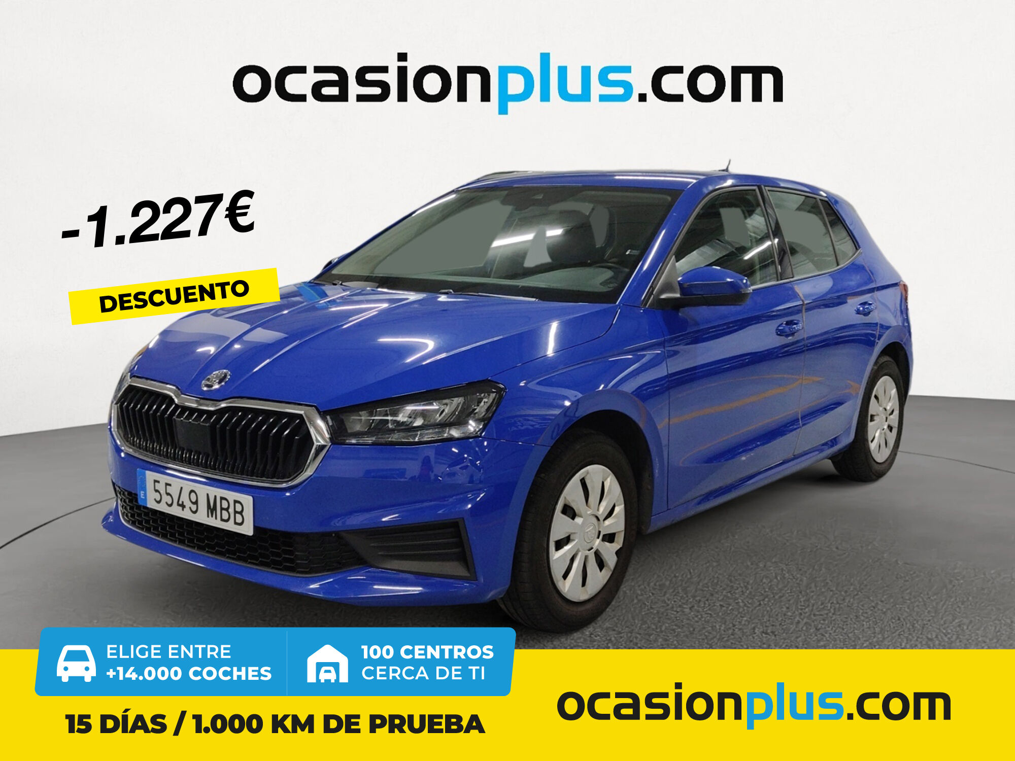 SKODA Fabia (1.0 MPI Active 59 kW (80 CV)) en Madrid