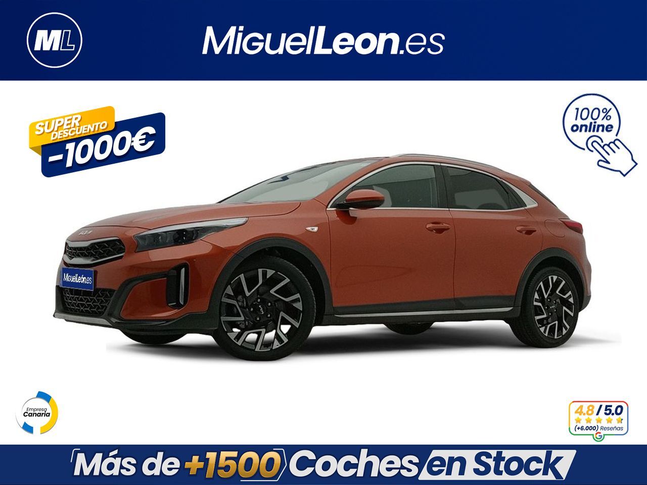 KIA XCeed (1.0 T-GDi Drive 88kW (120CV)) en Palmas, Las