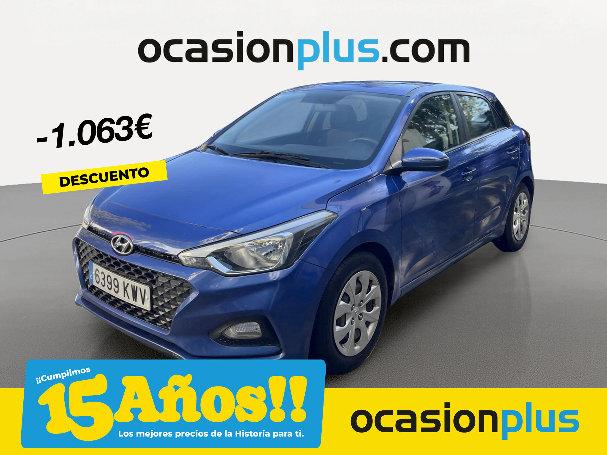 HYUNDAI i20 (1.2 MPI Essence LE 55 kW (75 CV)) en Madrid