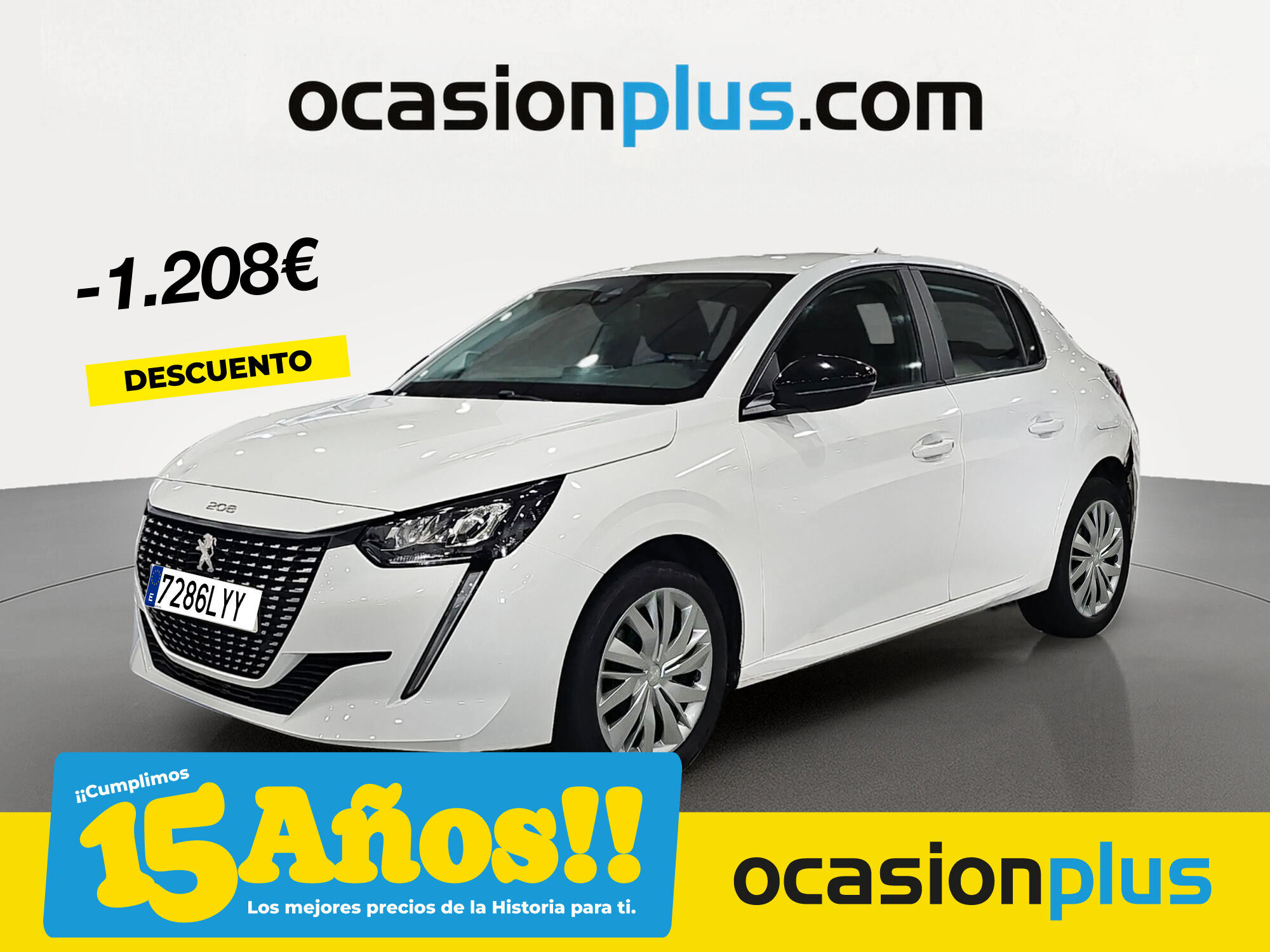 PEUGEOT 208 (BlueHDi 100 Active 75 kW (100 CV)) en Madrid
