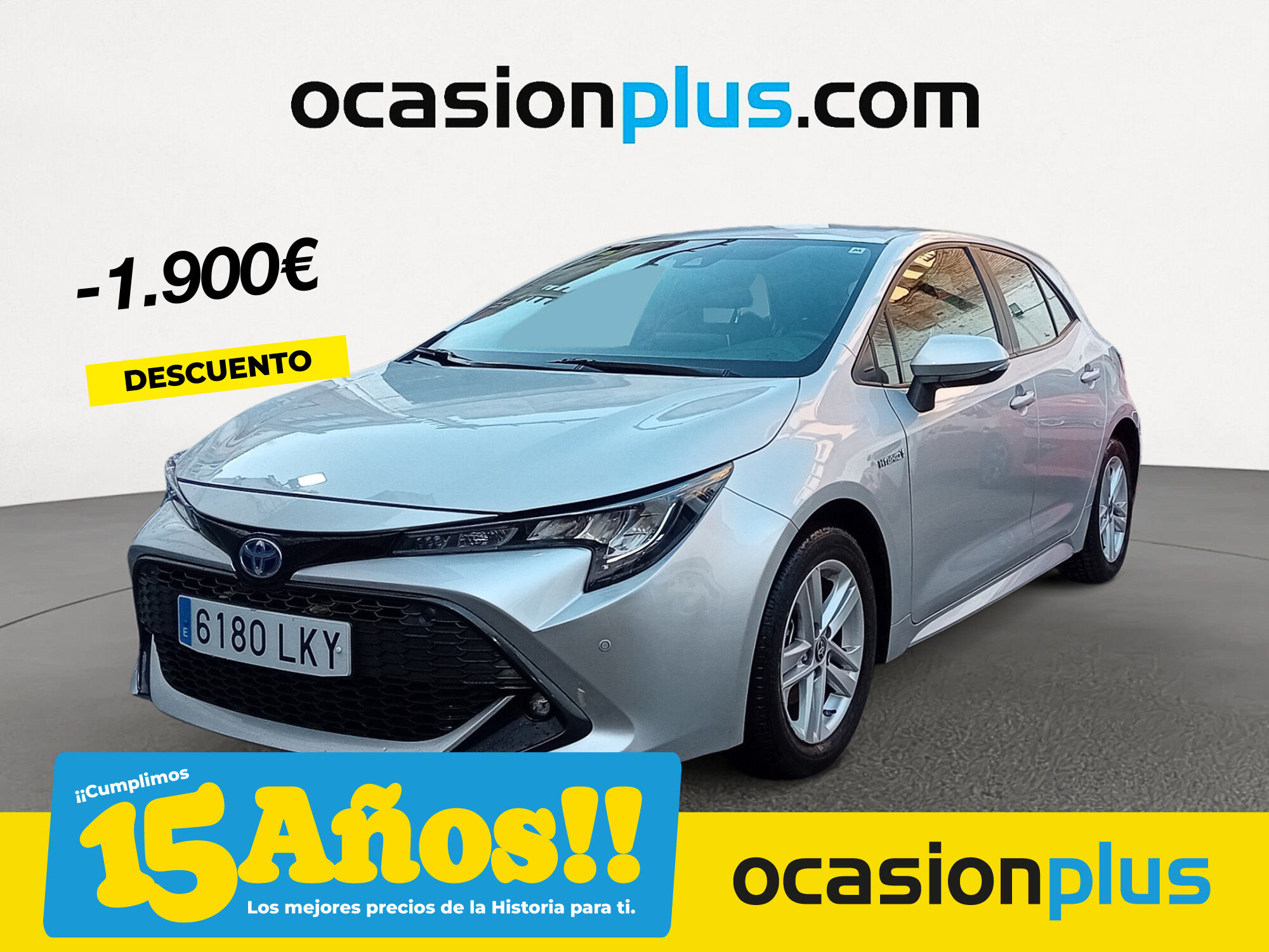 TOYOTA Corolla (1.8 125 Híbrido Active Tech E-CVT 90 kW (122 CV)) en Madrid