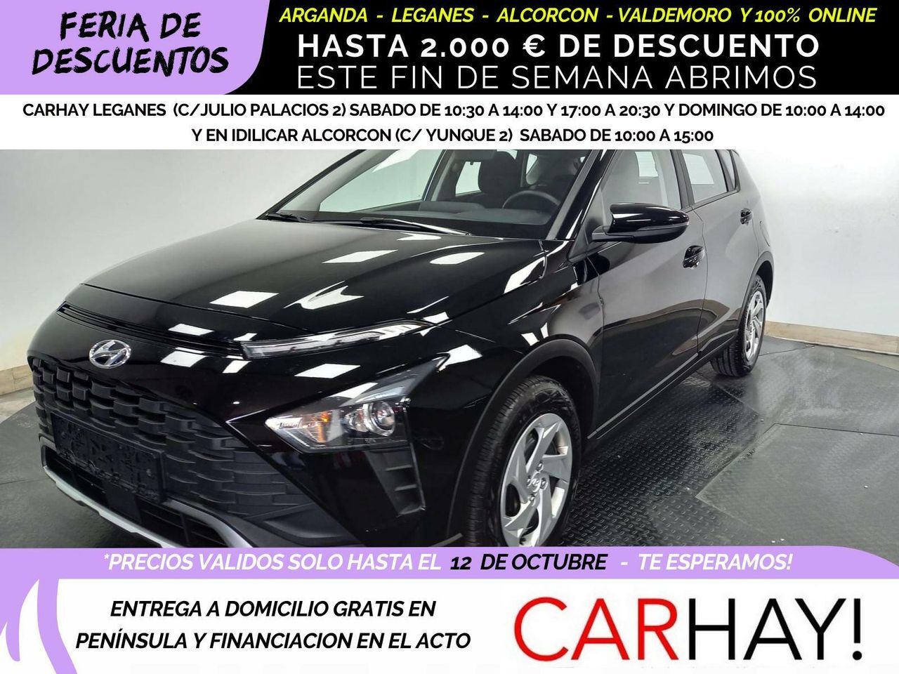 HYUNDAI Bayon (1.0 T-GDI 100 TWIST) en Madrid