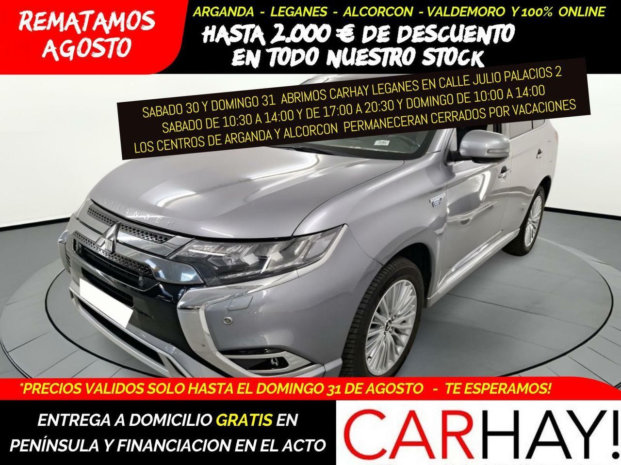 MITSUBISHI Outlander (2.4i 4WD PHEV Business Edition SDA-NAV) en Madrid