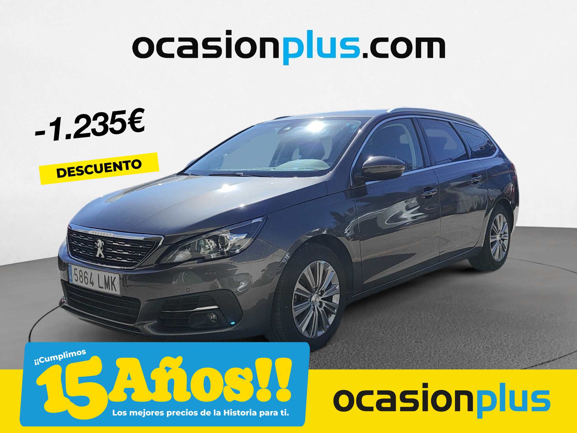 PEUGEOT 308 (BlueHDI 130 S&S Allure 96 kW (130 CV)) en Madrid