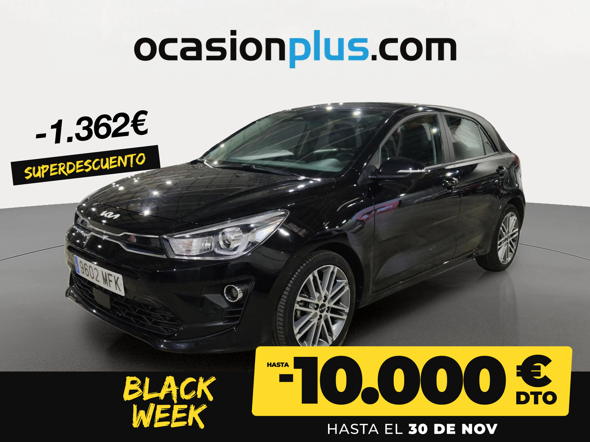 KIA Rio (1.0 T-GDi MHEV iMT Drive Pack Sport 74 kW (100 CV)) en Madrid