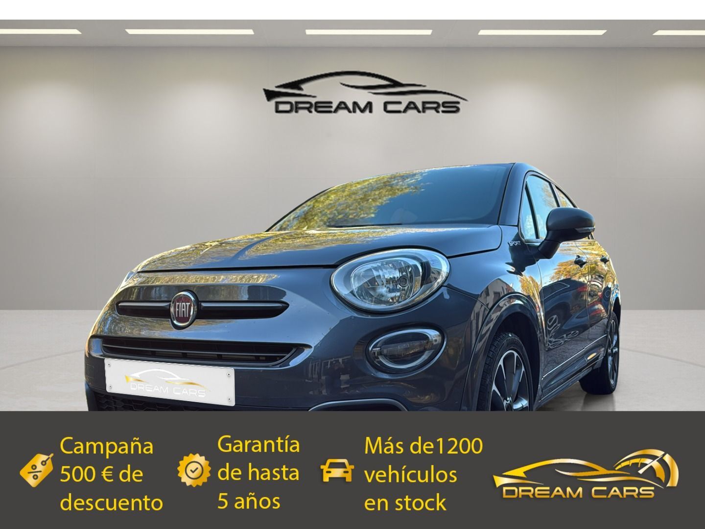FIAT 500X (1.0 Firefly T3 Dolcevita Sport 88 kW (120 CV)) en Madrid