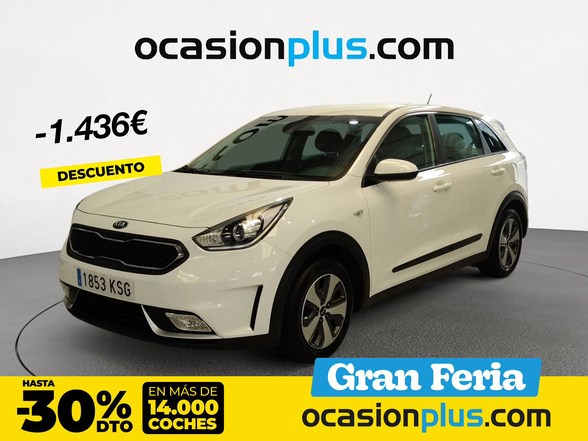 KIA Niro (1.6 GDi HEV Híbrido Concept 104 kW (141 CV)) en Madrid