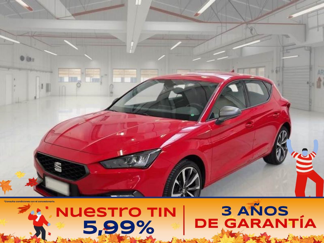 SEAT León (1.4 e-Hybrid DSG-6 S&S FR) en Madrid