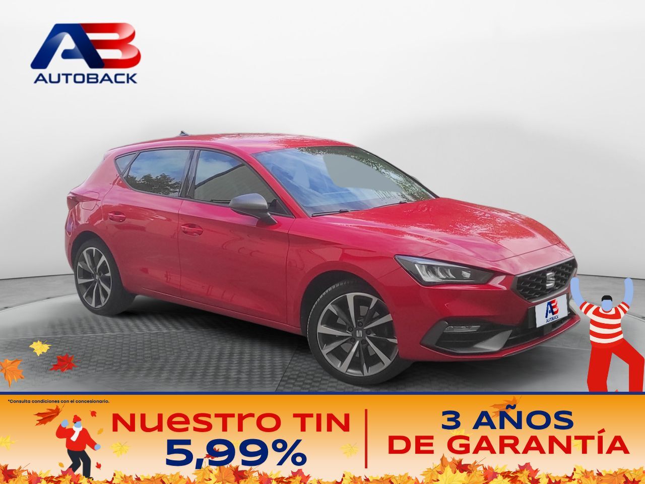 SEAT León (1.4 e-Hybrid DSG-6 S&S FR) en Madrid