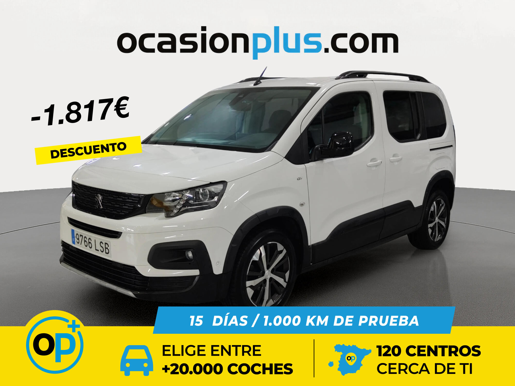 PEUGEOT Rifter (BlueHDi 100 GT Standard 73 kW (100 CV)) en Palmas, Las