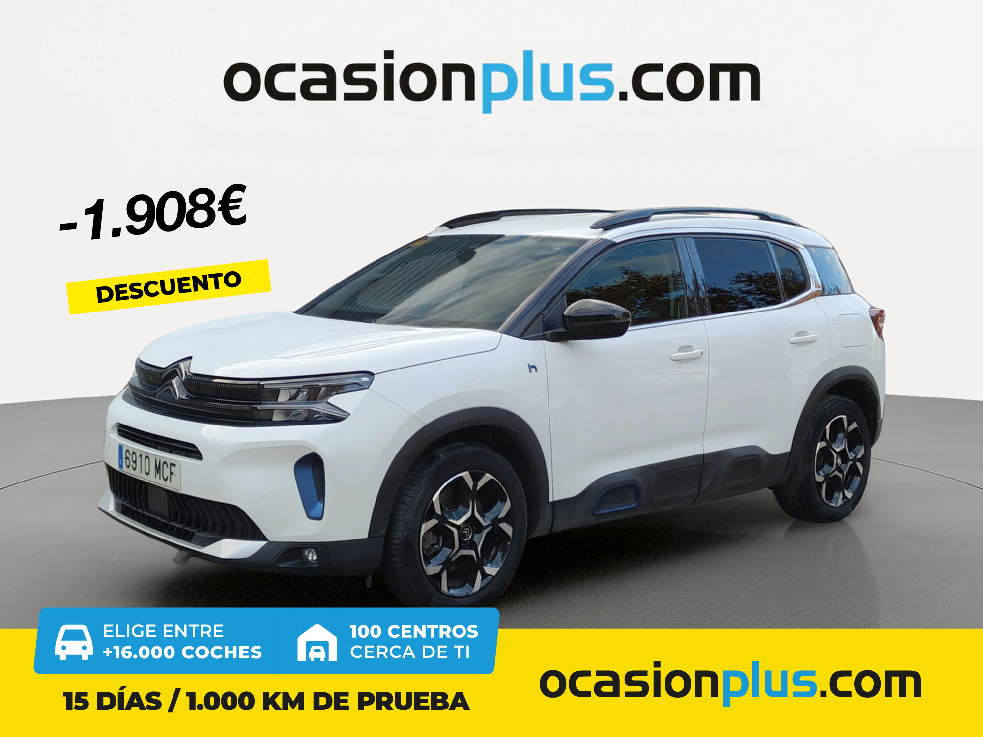 CITROEN C5 Aircross (Hybrid 225 Feel Pack e-EAT8 165 kW (225 CV)) en Madrid