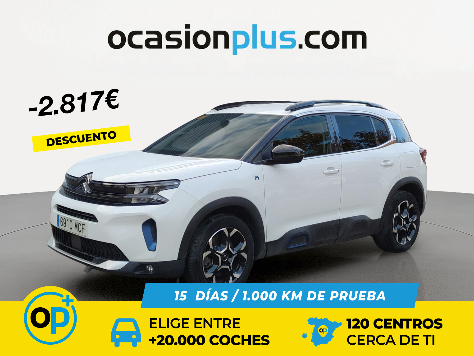CITROEN C5 Aircross (Hybrid 225 Feel Pack e-EAT8 165 kW (225 CV)) en Madrid