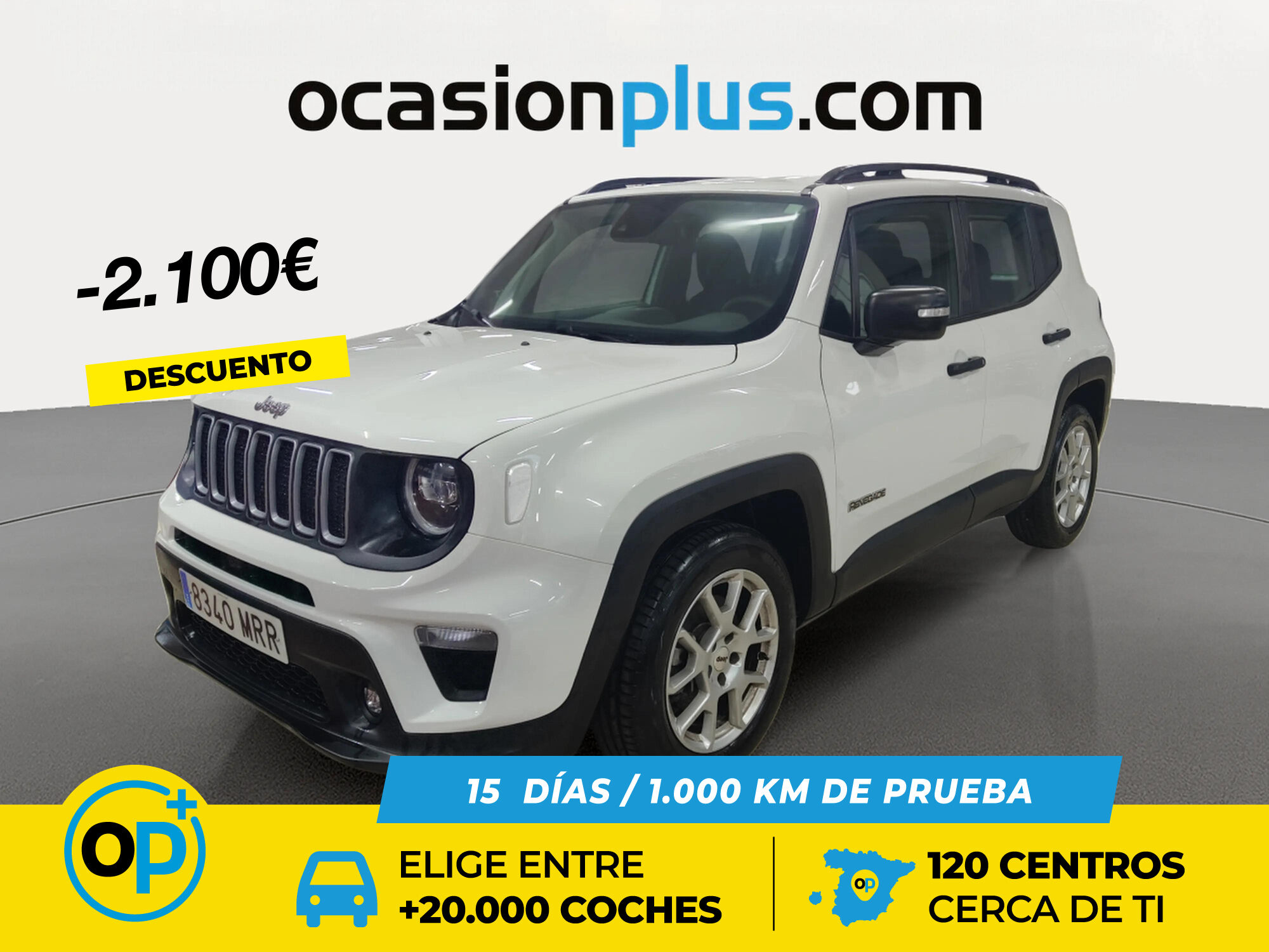 JEEP Renegade (eHybrid 1.5 Altitude DCT 96 kW (130 CV)) en Madrid