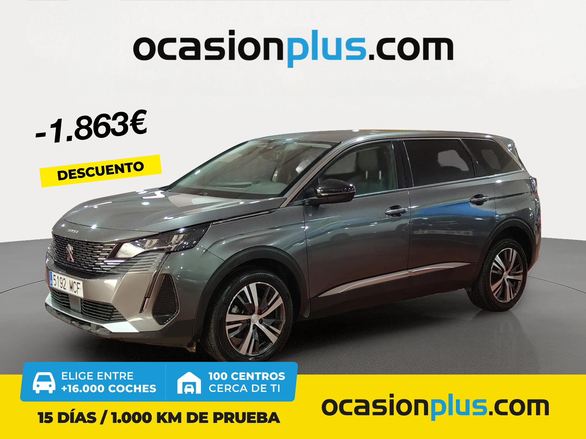 PEUGEOT 5008 (PureTech 130 S&S Allure EAT8 96 kW (130 CV)) en Madrid