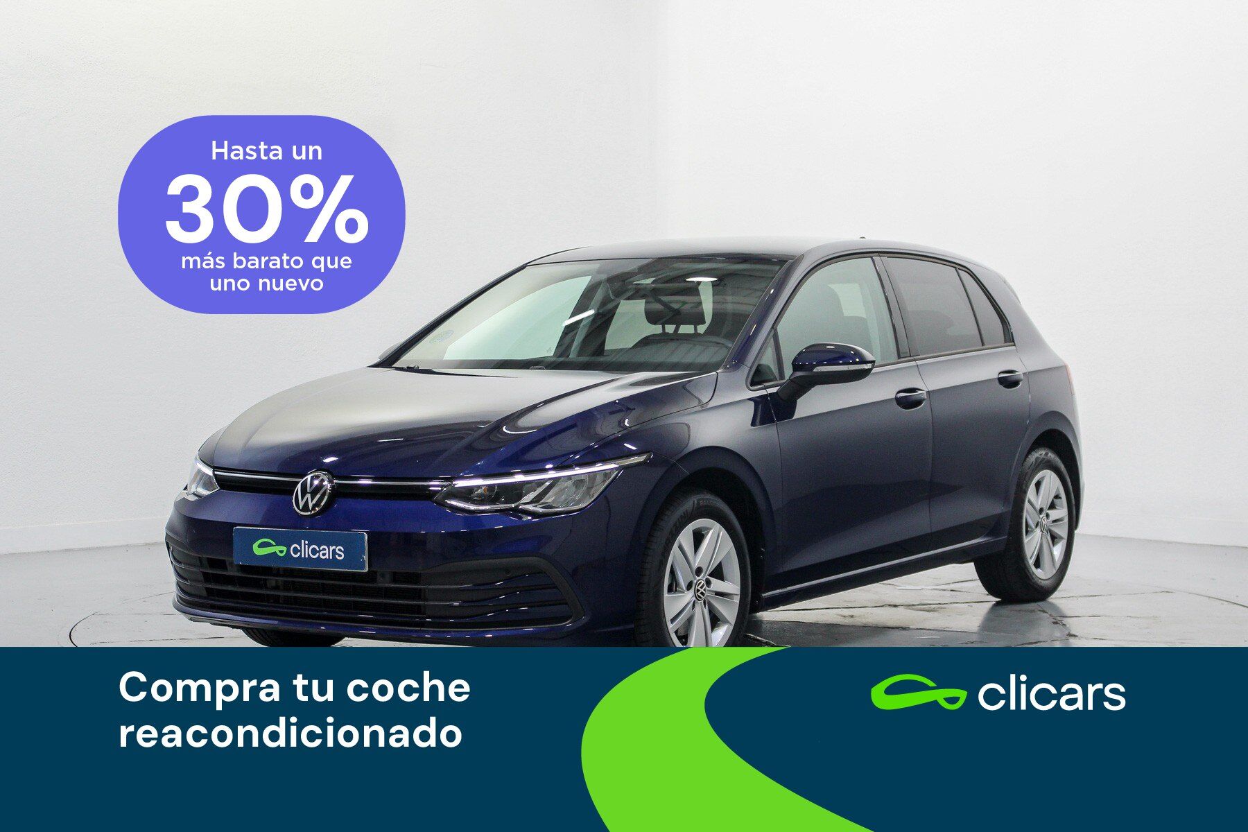 VOLKSWAGEN Golf (Golf 1.0 eTSI Life DSG 81kW) en Madrid