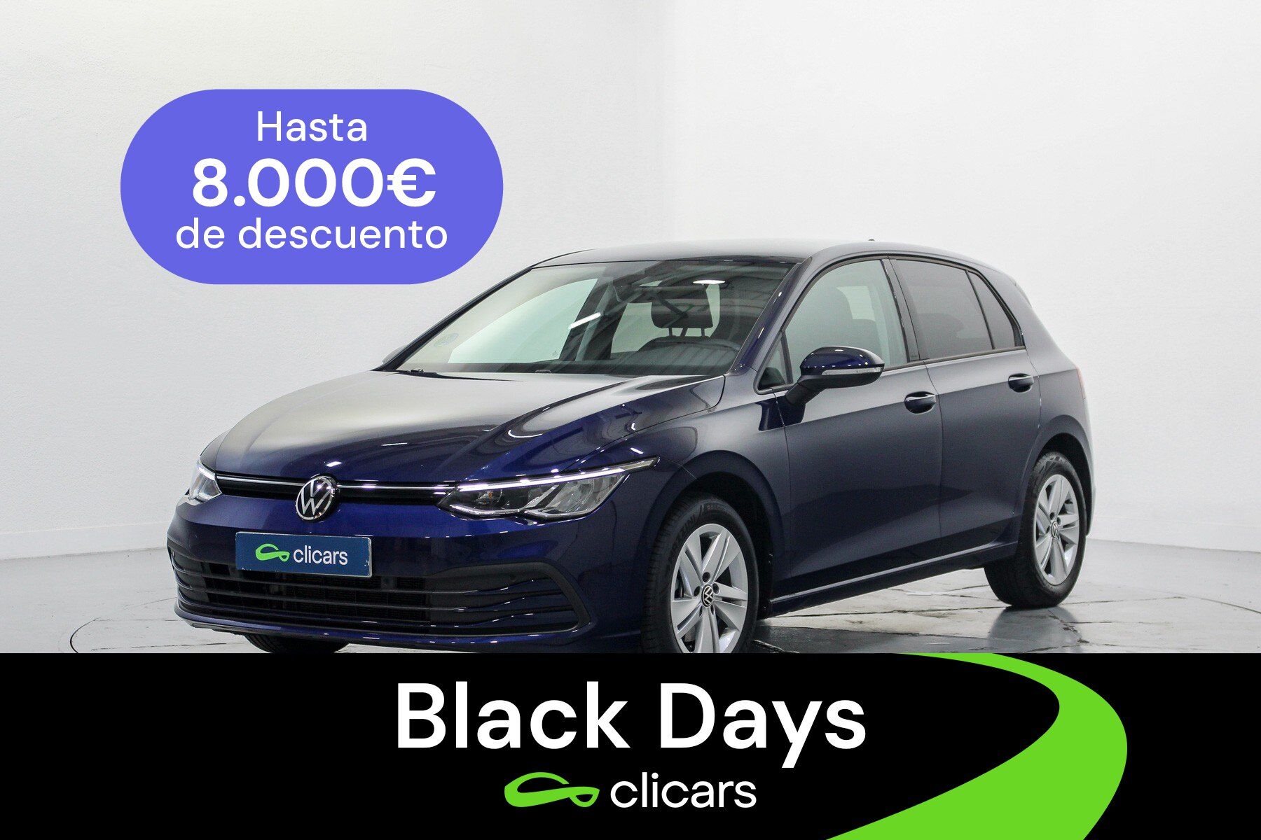 VOLKSWAGEN Golf (Golf 1.0 eTSI Life DSG 81kW) en Madrid