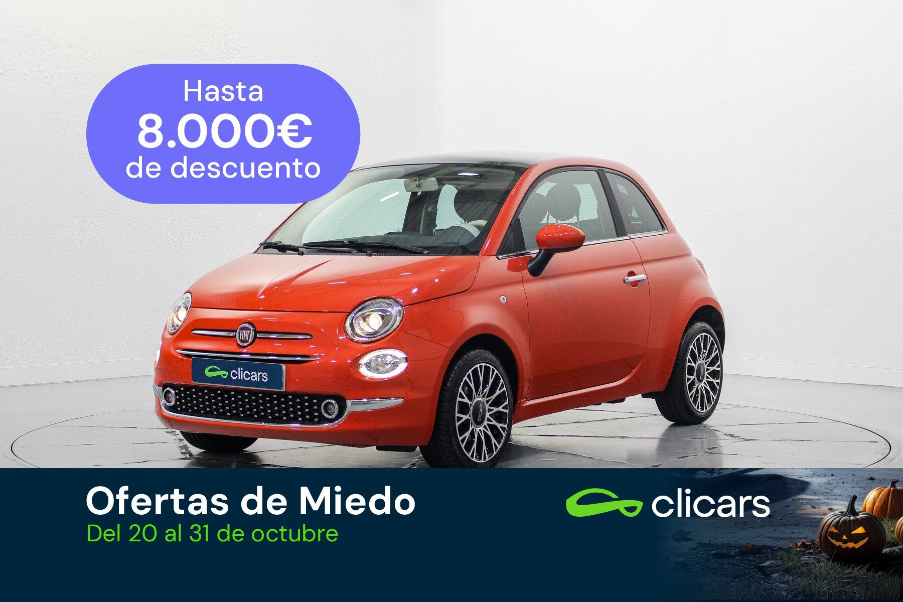 FIAT 500 (500 1.0 Hybrid Monotrim 52kW) en Madrid