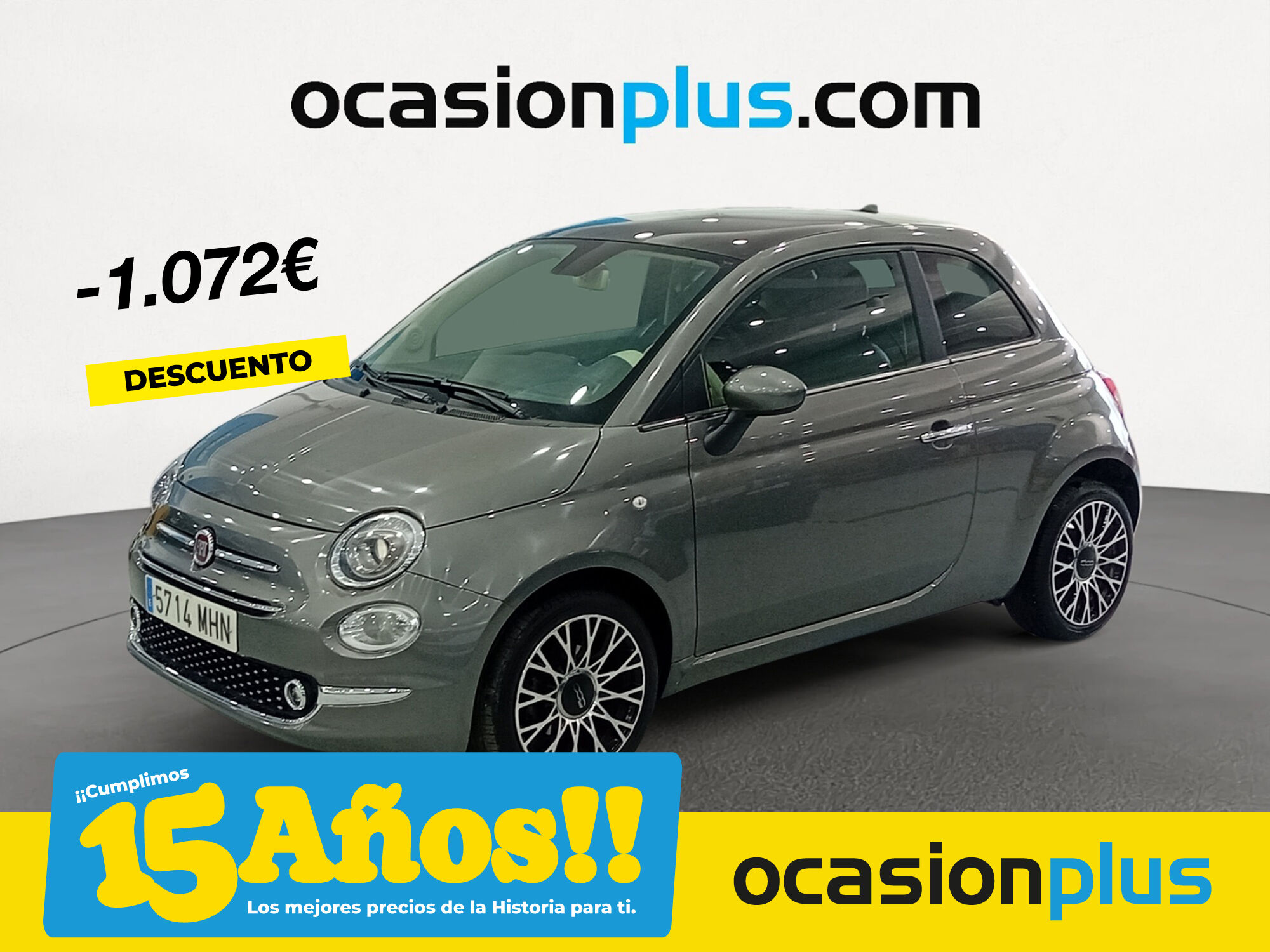 FIAT 500 (1.0 Hybrid Dolcevita 51 kW (70 CV)) en Madrid