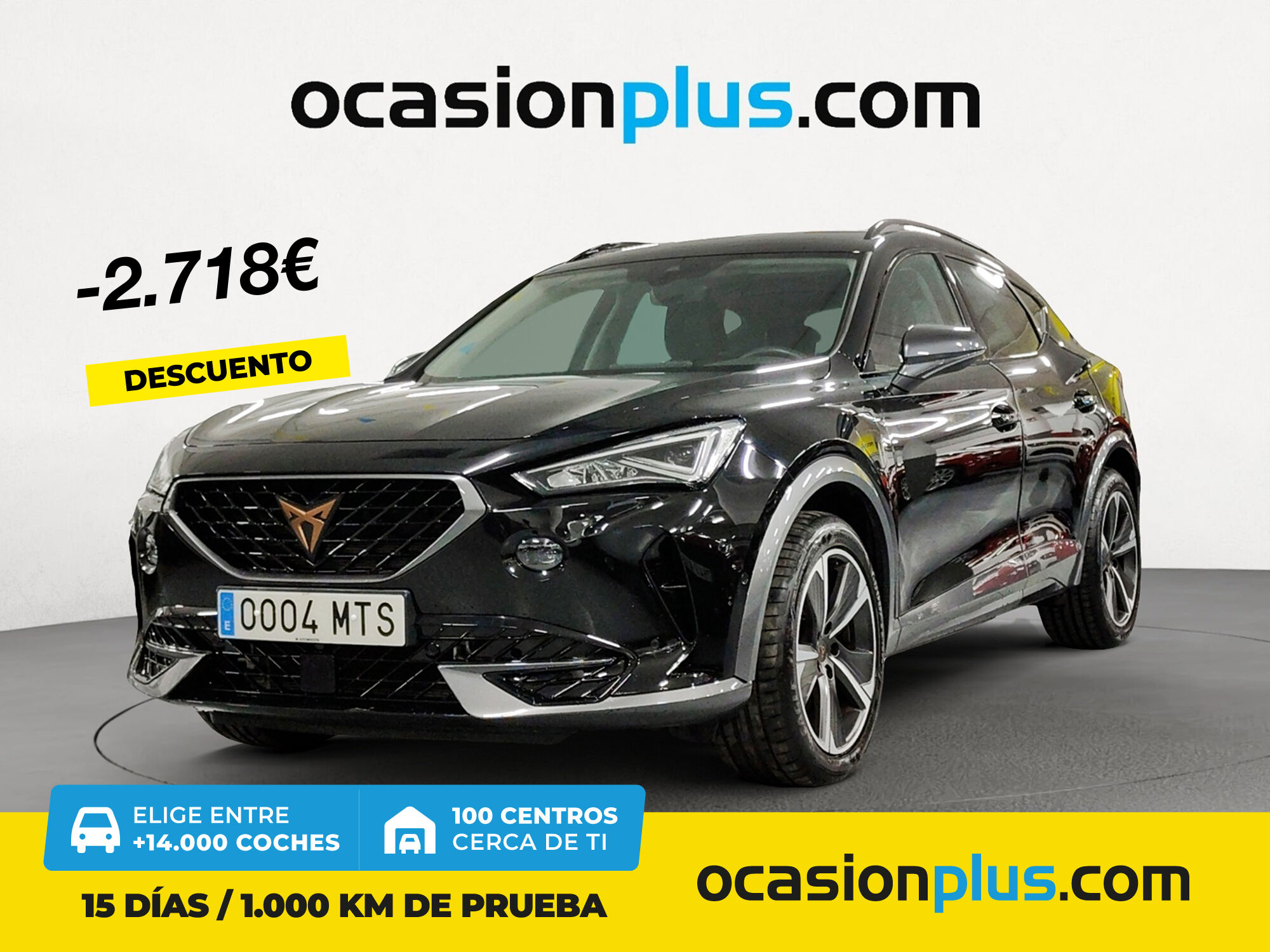 CUPRA Formentor (1.4 e-Hybrid Tech Edition DSG 150 kW (204 CV)) en Madrid