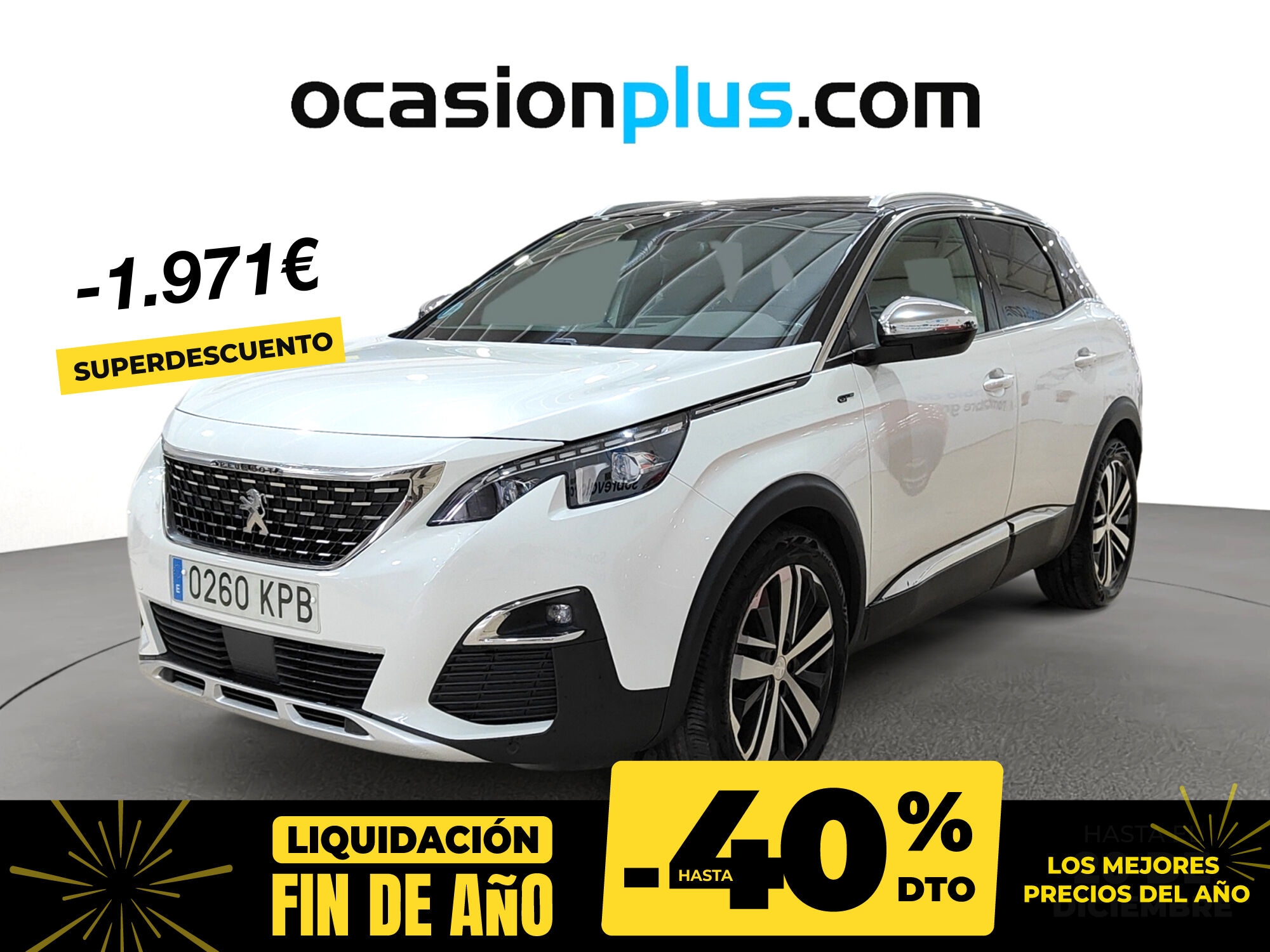 PEUGEOT 3008 (BlueHDi 180 S&S GT EAT8 132 kW (180 CV)) en Madrid