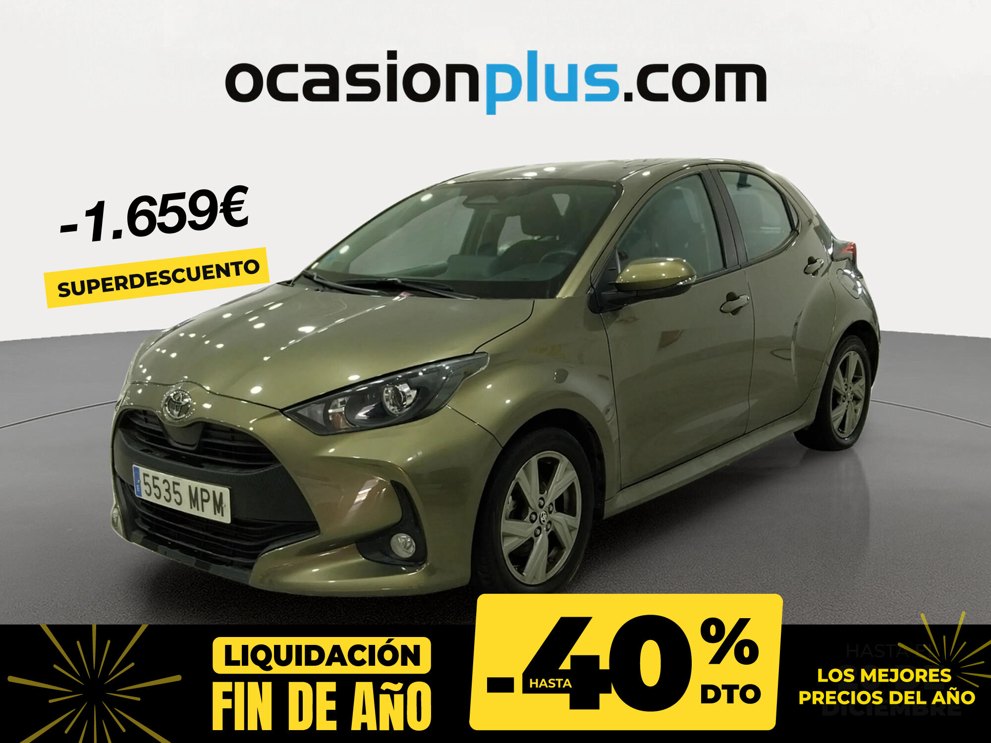 TOYOTA Yaris (120H Active Plus 85 kW (116 CV)) en Madrid