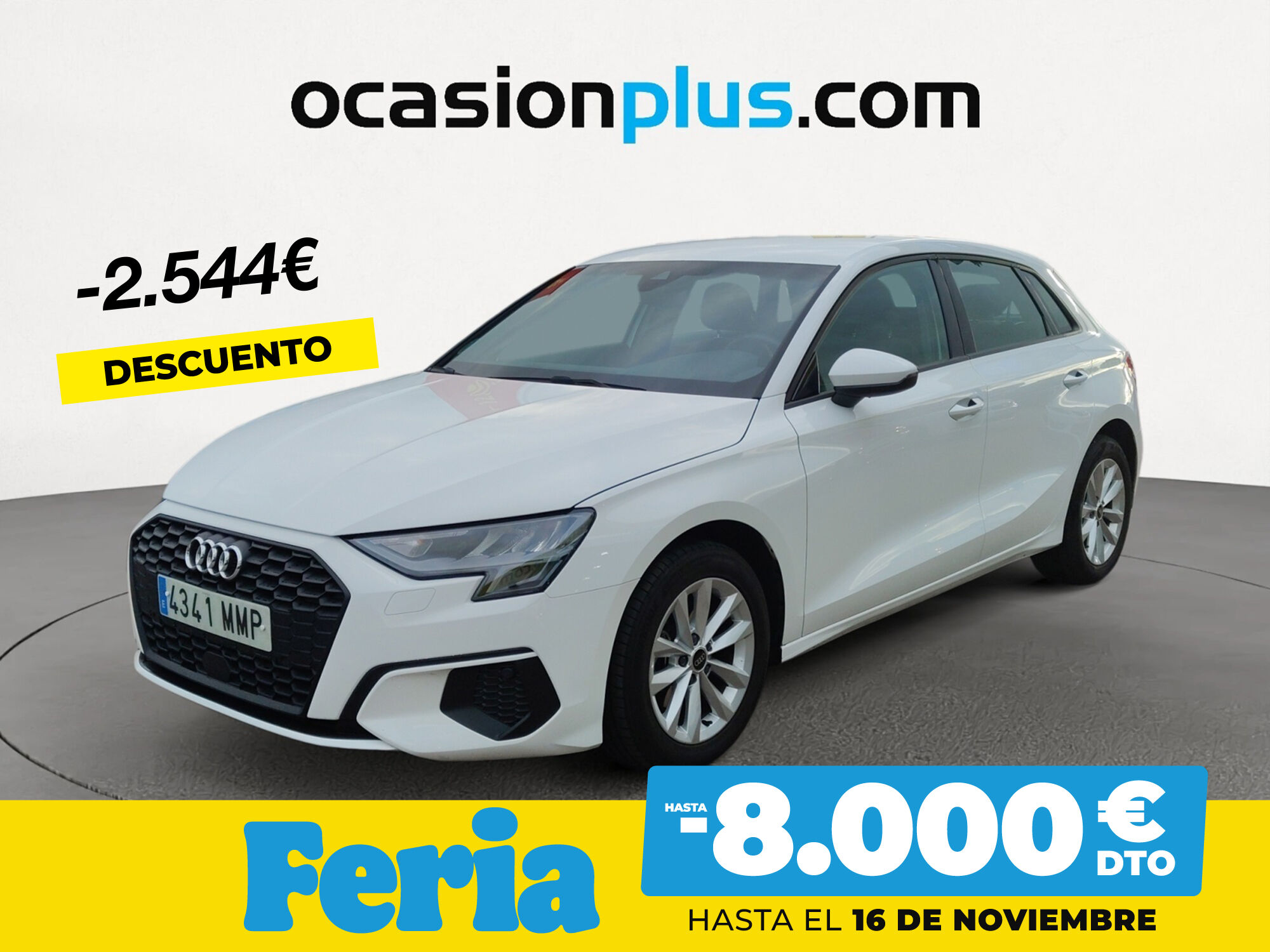 AUDI A3 (30 TFSI 81 kW (110 CV) S tronic) en Madrid