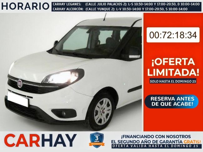 FIAT Dobló (CARGO COMBI N1 SX 1.6 MJET 77KW (105CV)) en Madrid