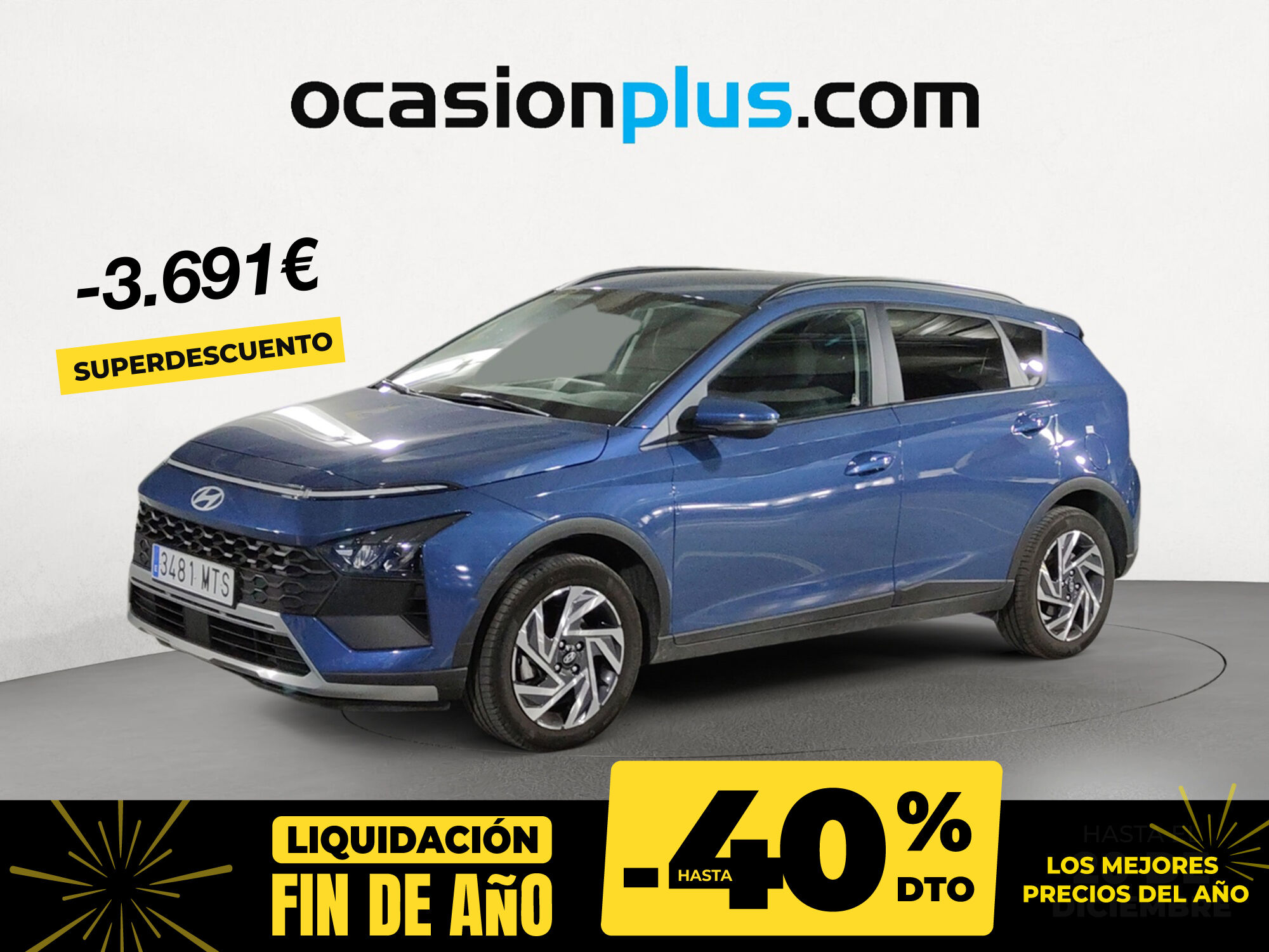 HYUNDAI Bayon (1.0 TGDI 48V Maxx DCT 74 kW (100 CV)) en Madrid