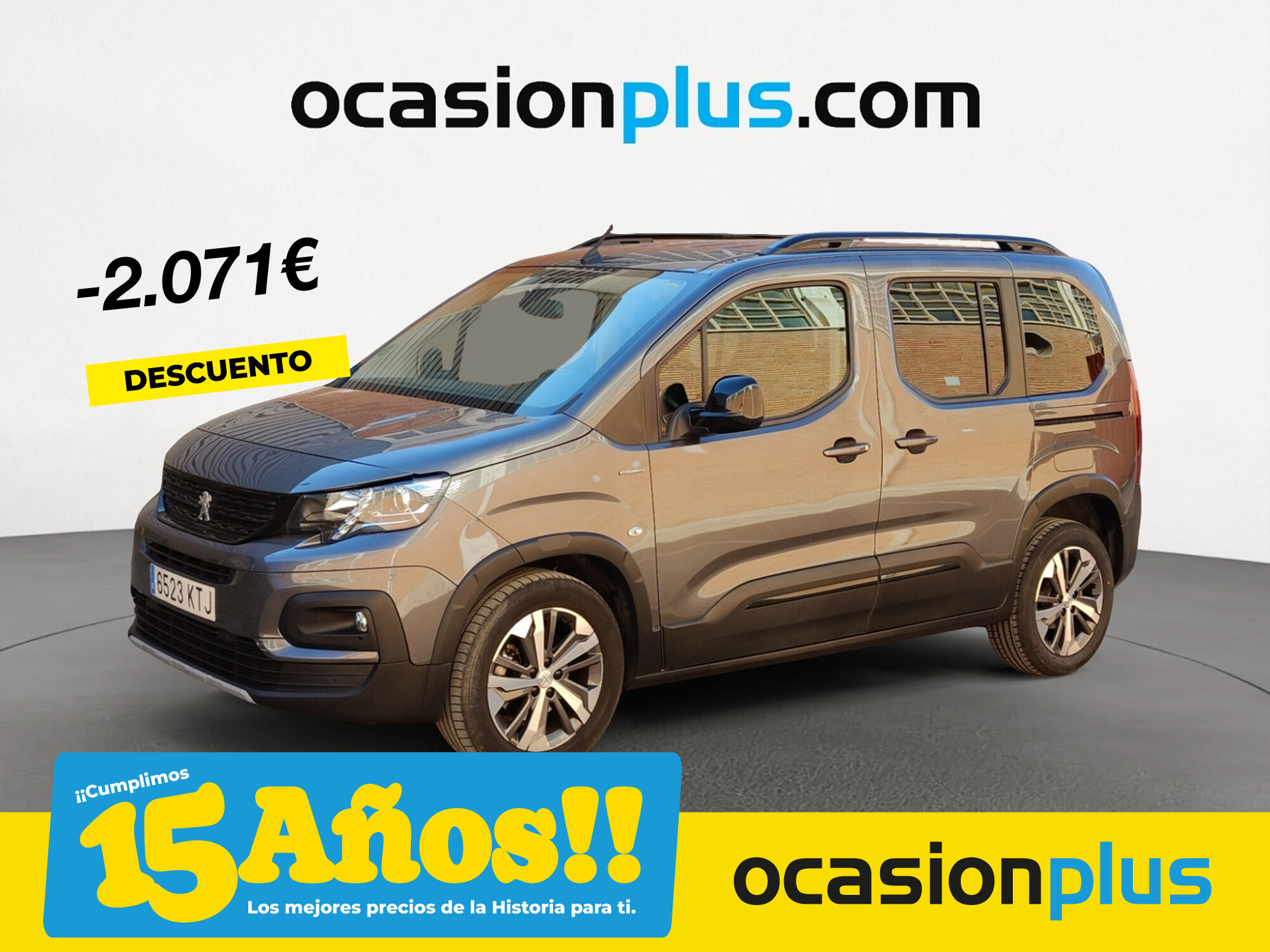 PEUGEOT Rifter (BlueHDi 130 GT Line Standard EAT8 96 kW (130 CV)) en Madrid