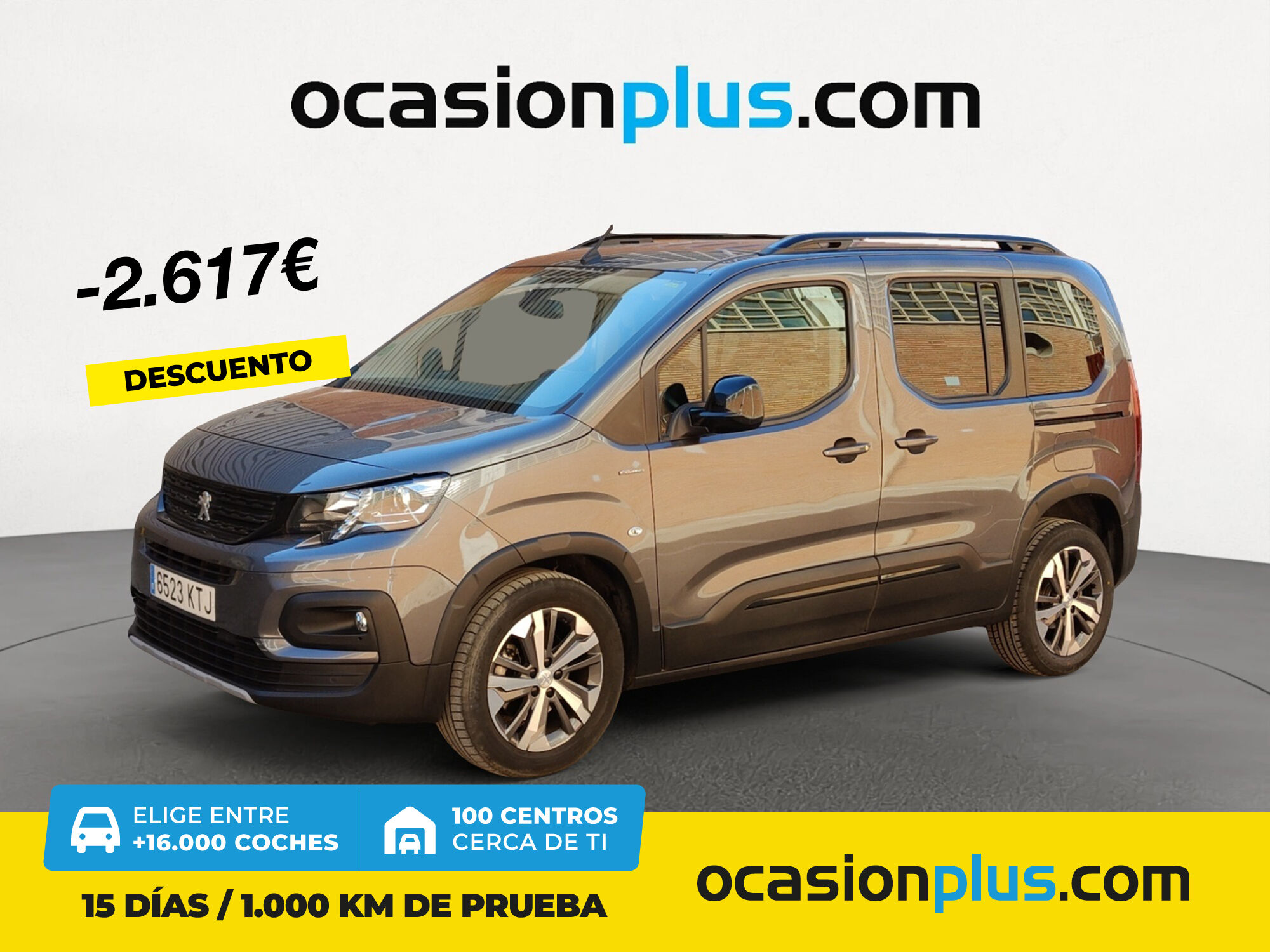 PEUGEOT Rifter (BlueHDi 130 GT Line Standard EAT8 96 kW (130 CV)) en Madrid