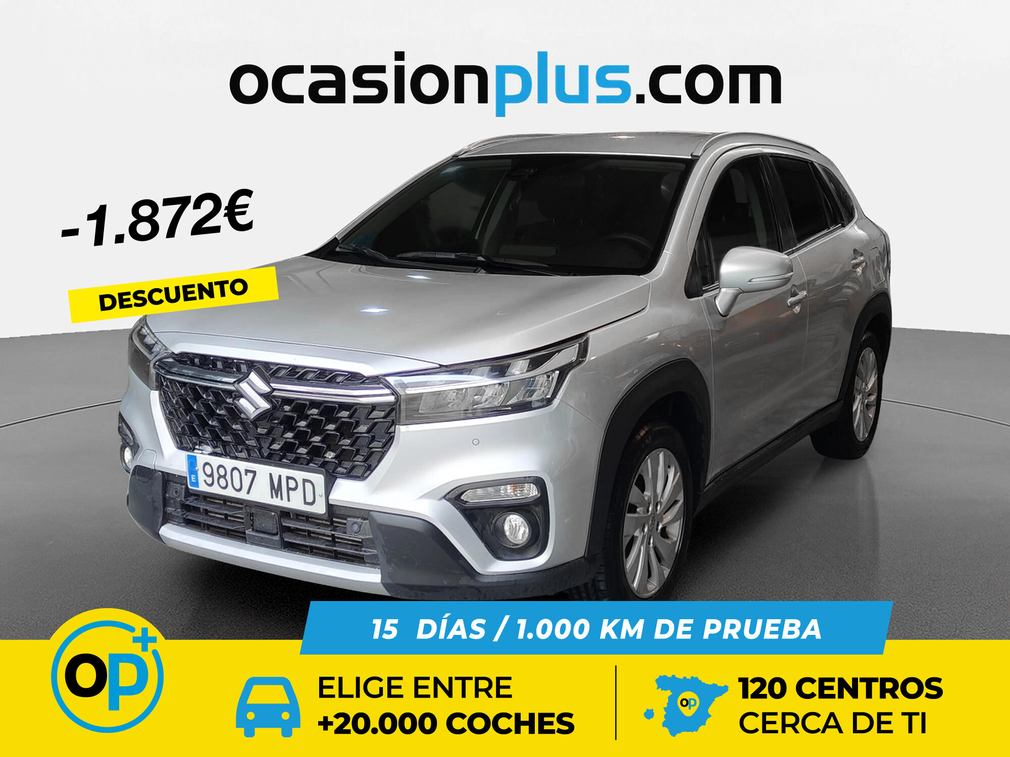 SUZUKI S-Cross (1.4T Mild Hybrid S2 4WD 95 kW (129 CV)) en Madrid