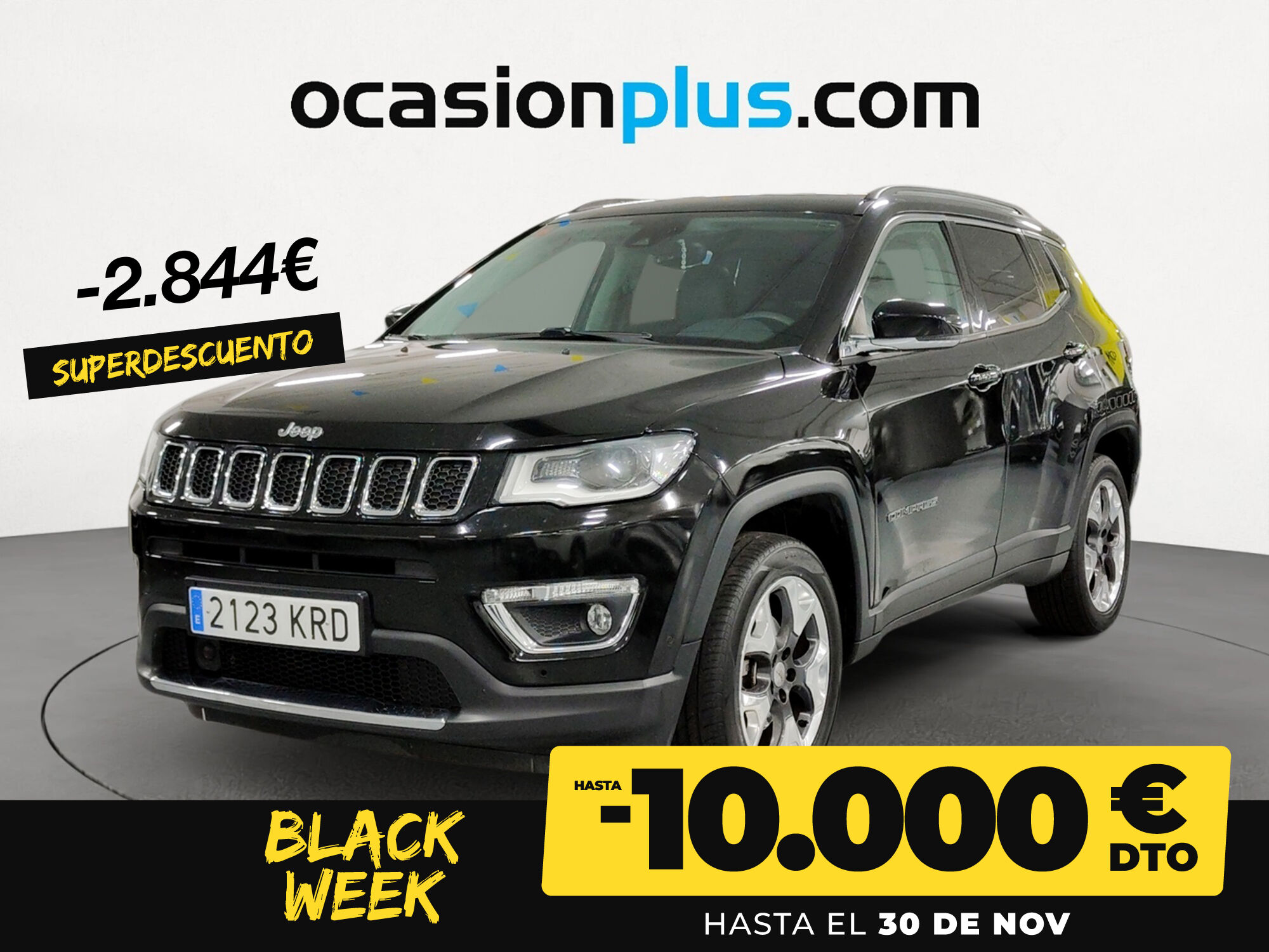 JEEP Compass (2.0 Multijet Limited 4x4 AD Auto 103 kW (140 CV)) en Madrid
