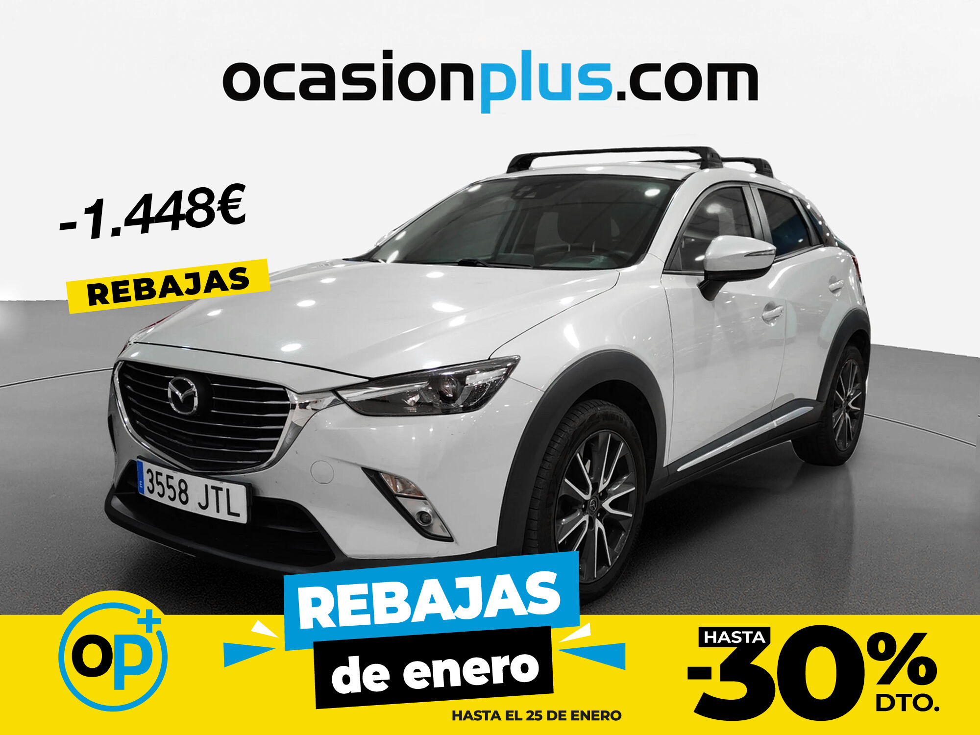 MAZDA CX-3 (1.5 DE SKYACTIV Luxury 4WD 77 kW (105 CV)) en Madrid