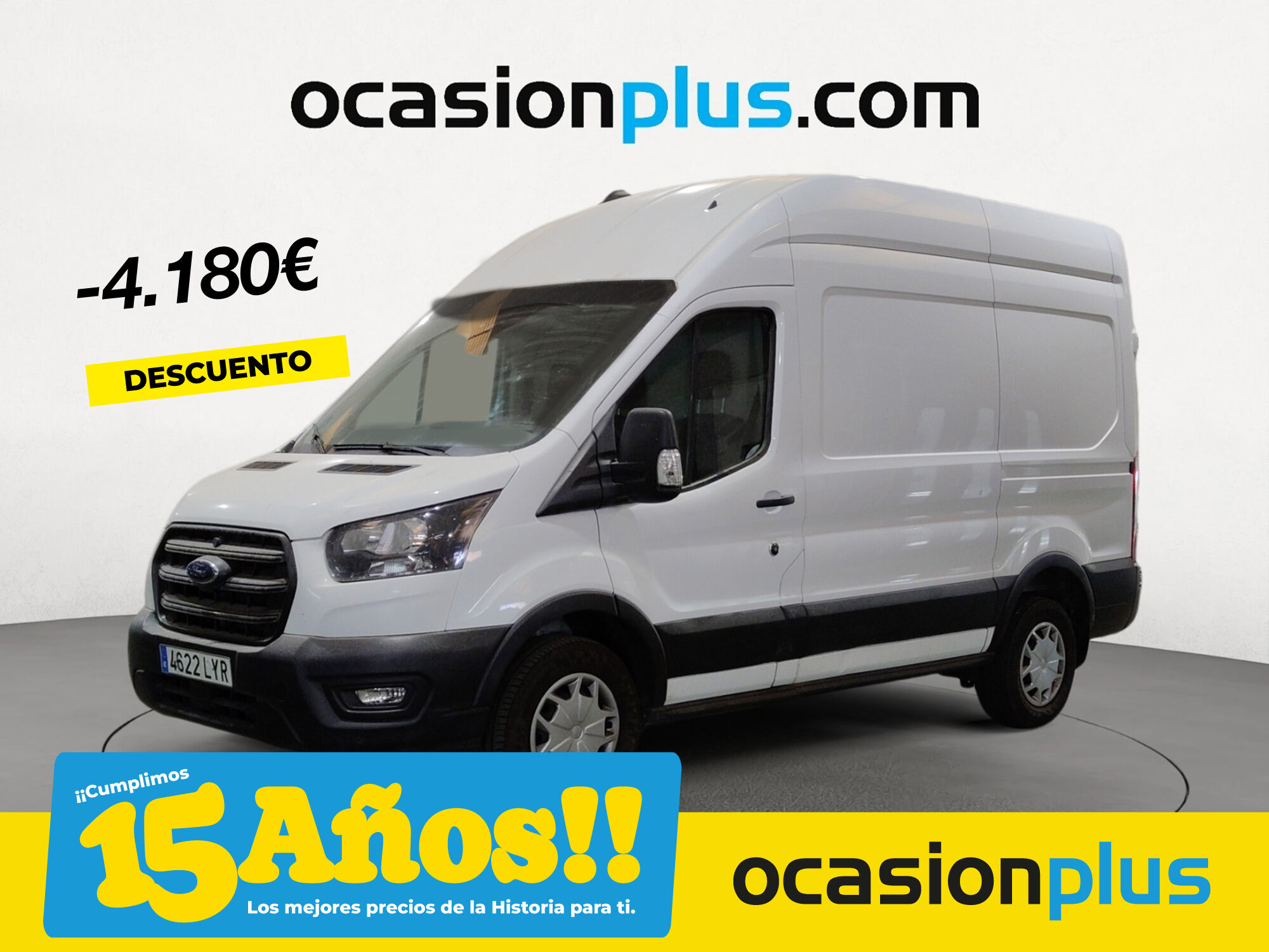 FORD Transit (Furgon 350 MHEV L2H2 Trend FWD 96 kW (130 CV)) en Madrid