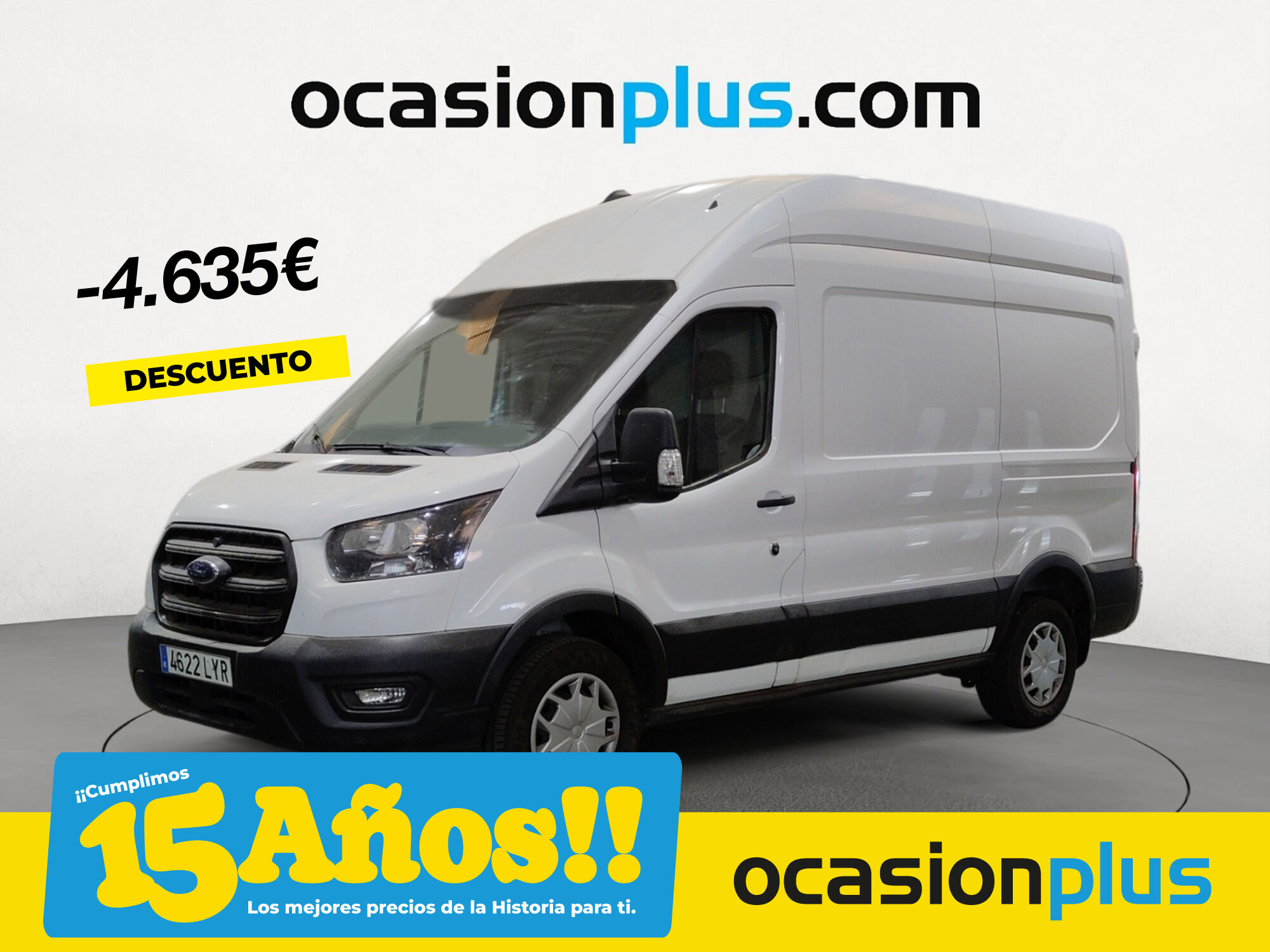 FORD Transit (Furgon 350 MHEV L2H2 Trend FWD 96 kW (130 CV)) en Madrid