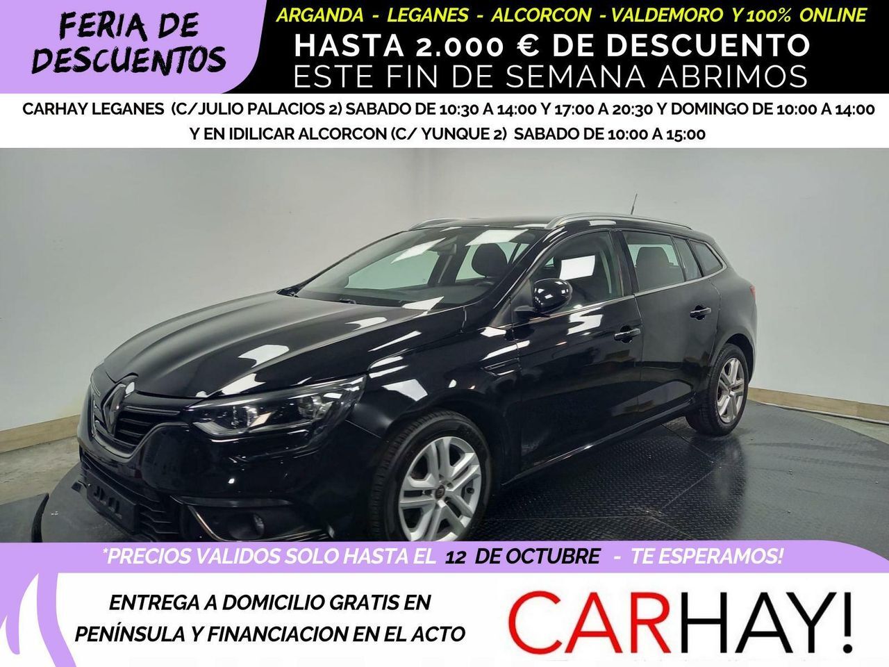 RENAULT Mégane (ESTATE 1.5 BLUE DCI 115CH BUSINESS) en Madrid