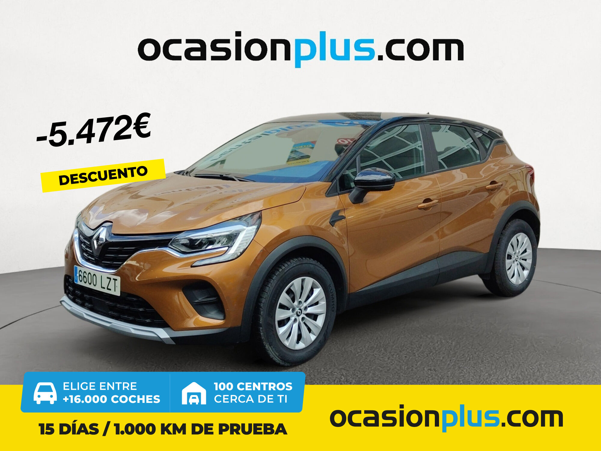 RENAULT Captur (Zen TCe 103 kW (140 CV) EDC GPF) en Madrid
