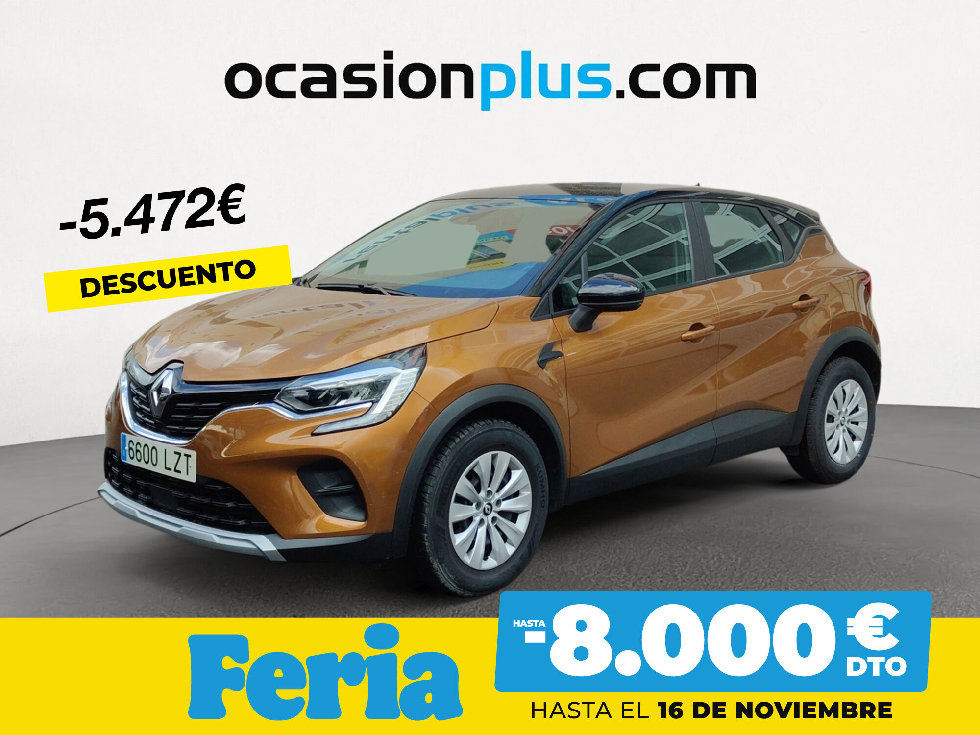 RENAULT Captur (Zen TCe 103 kW (140 CV) EDC GPF) en Madrid