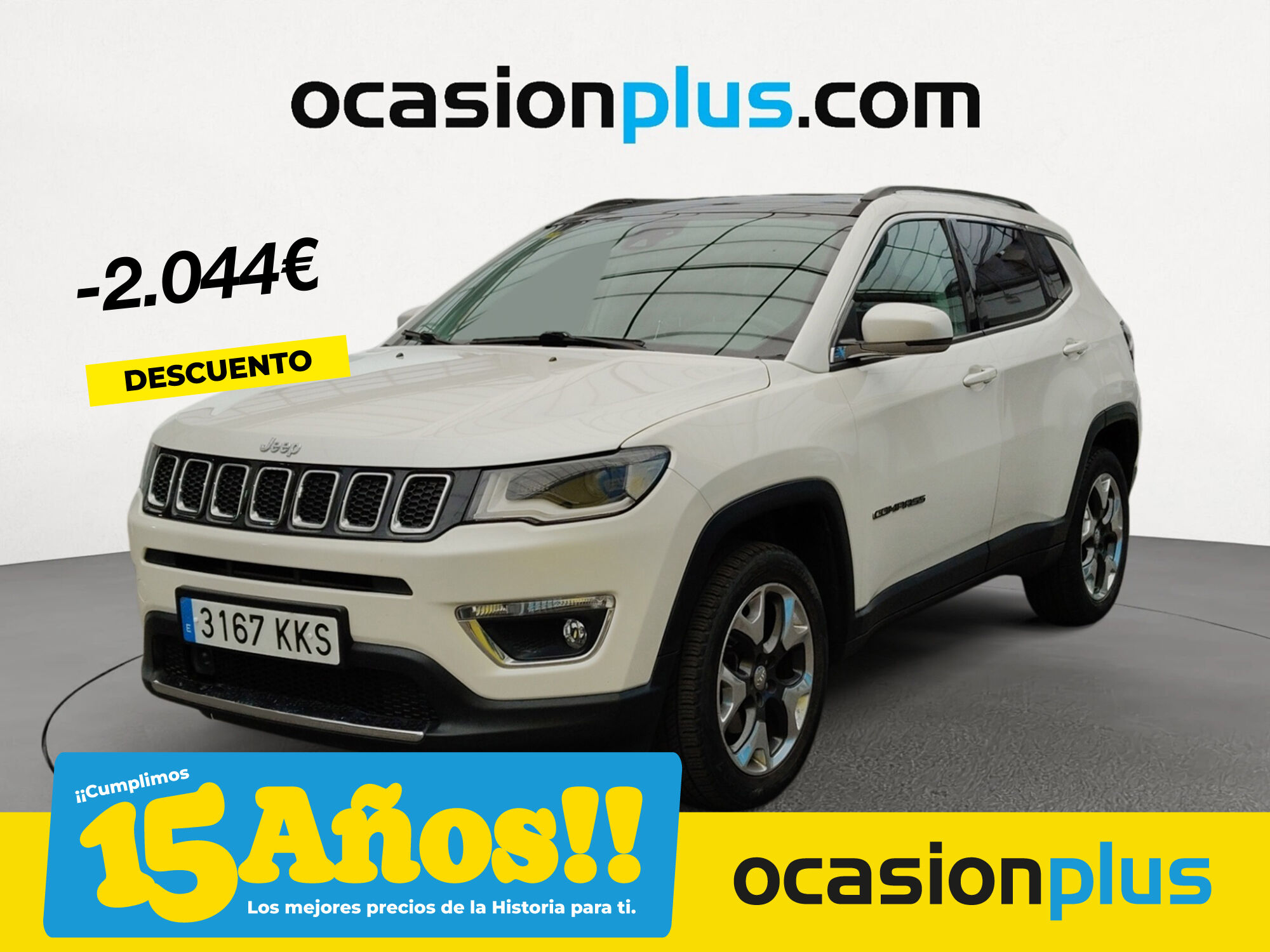 JEEP Compass (2.0 Multijet Limited 4x4 AD Auto 103 kW (140 CV)) en Madrid